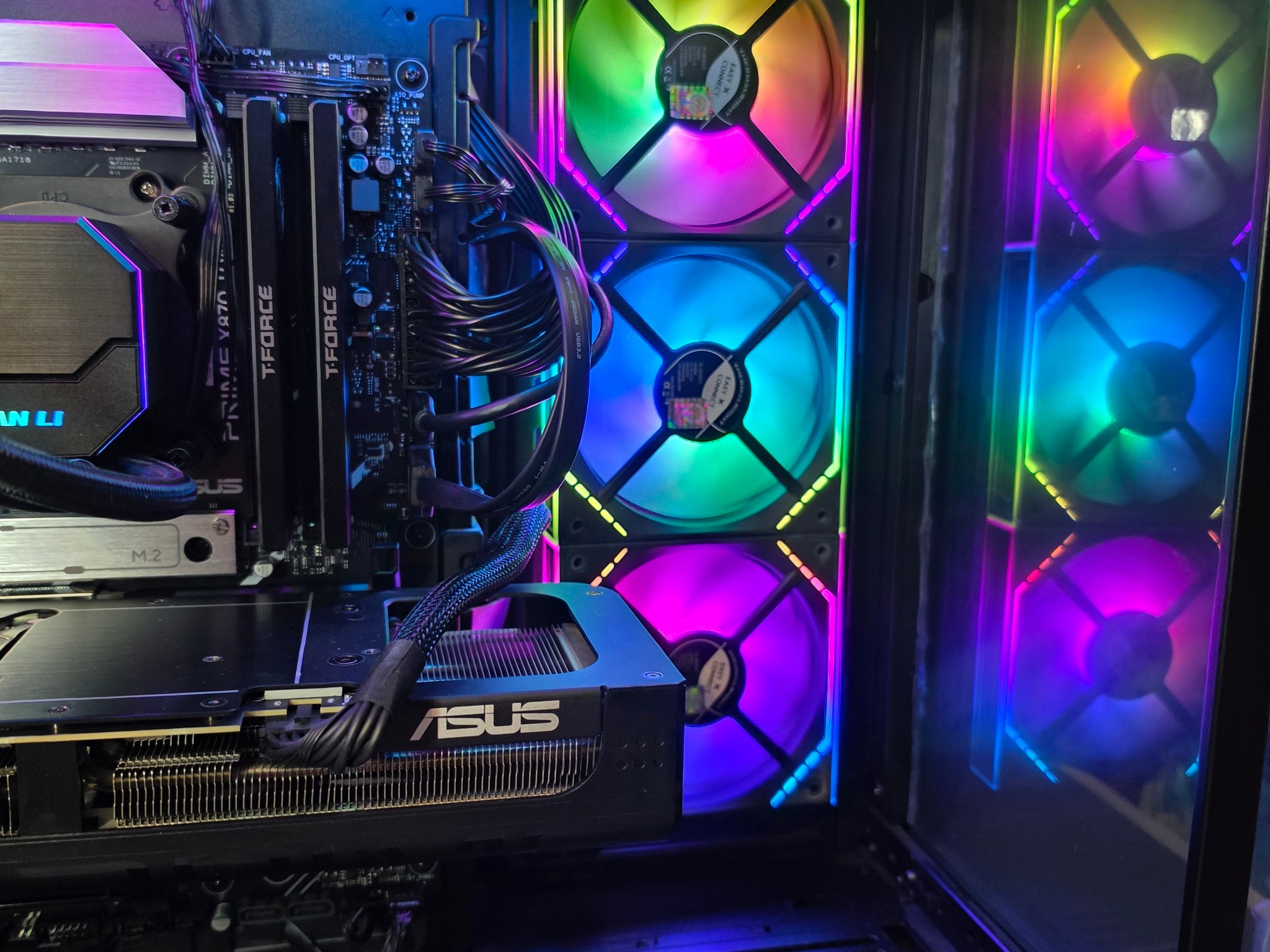 ASUS PRIME RTX 5070ti 16gb + Ryzen 9800x3d PC Build #69