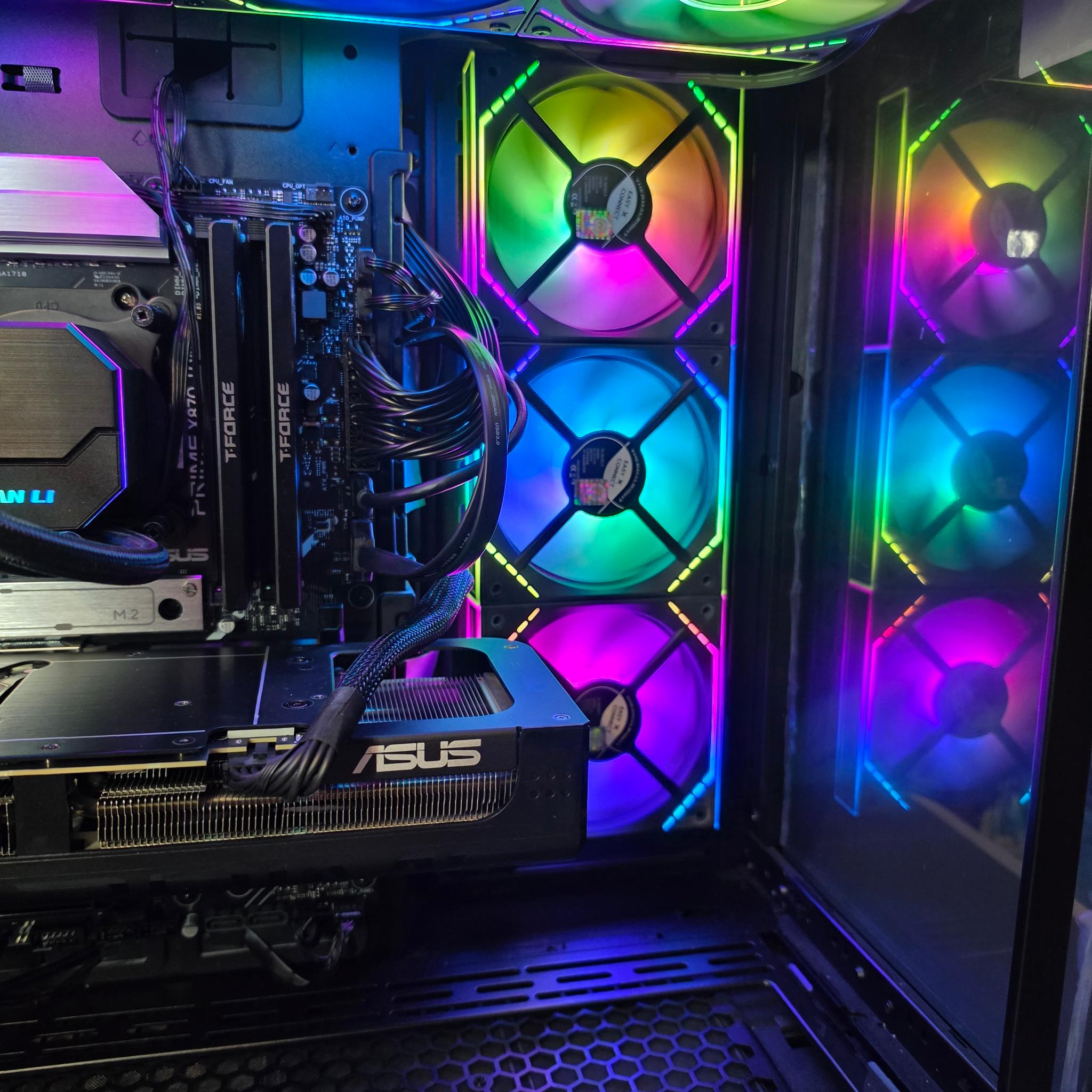ASUS PRIME RTX 5070ti 16gb + Ryzen 9800x3d PC Build #69