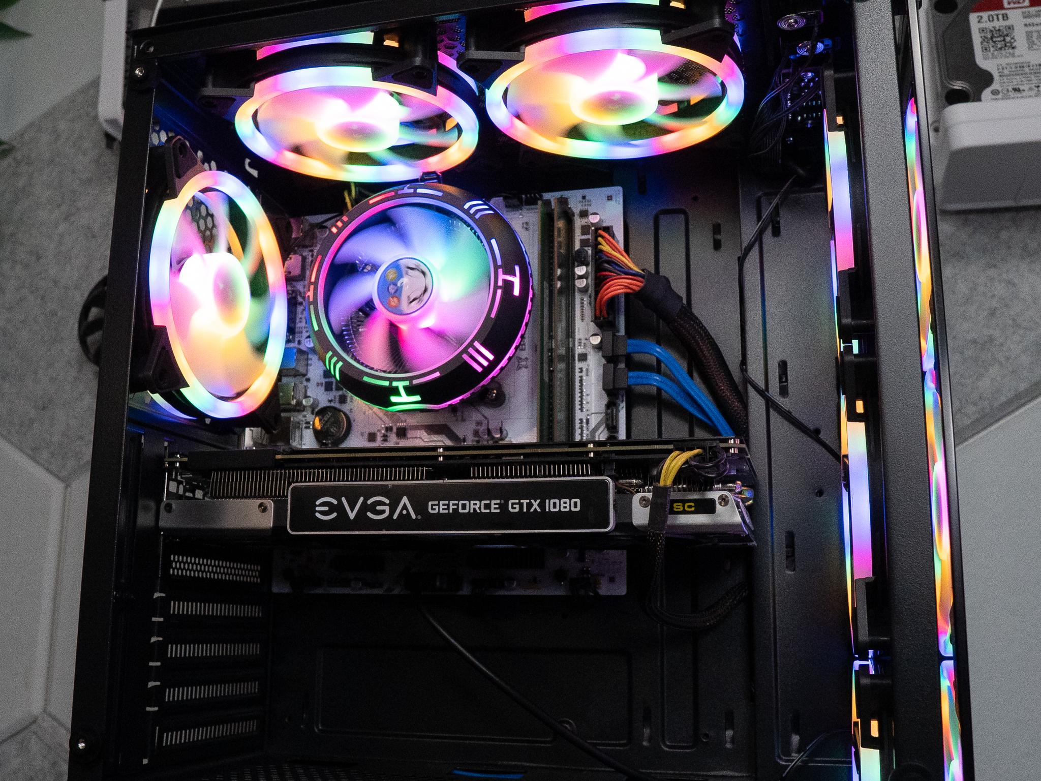 🍬🌠 BUDGET - FORTNITE Ready GAMING PC | EVGA GTX 1080 8GB | RYZEN 7 1700X | 16GB DDR4 RAM | 1.25TB