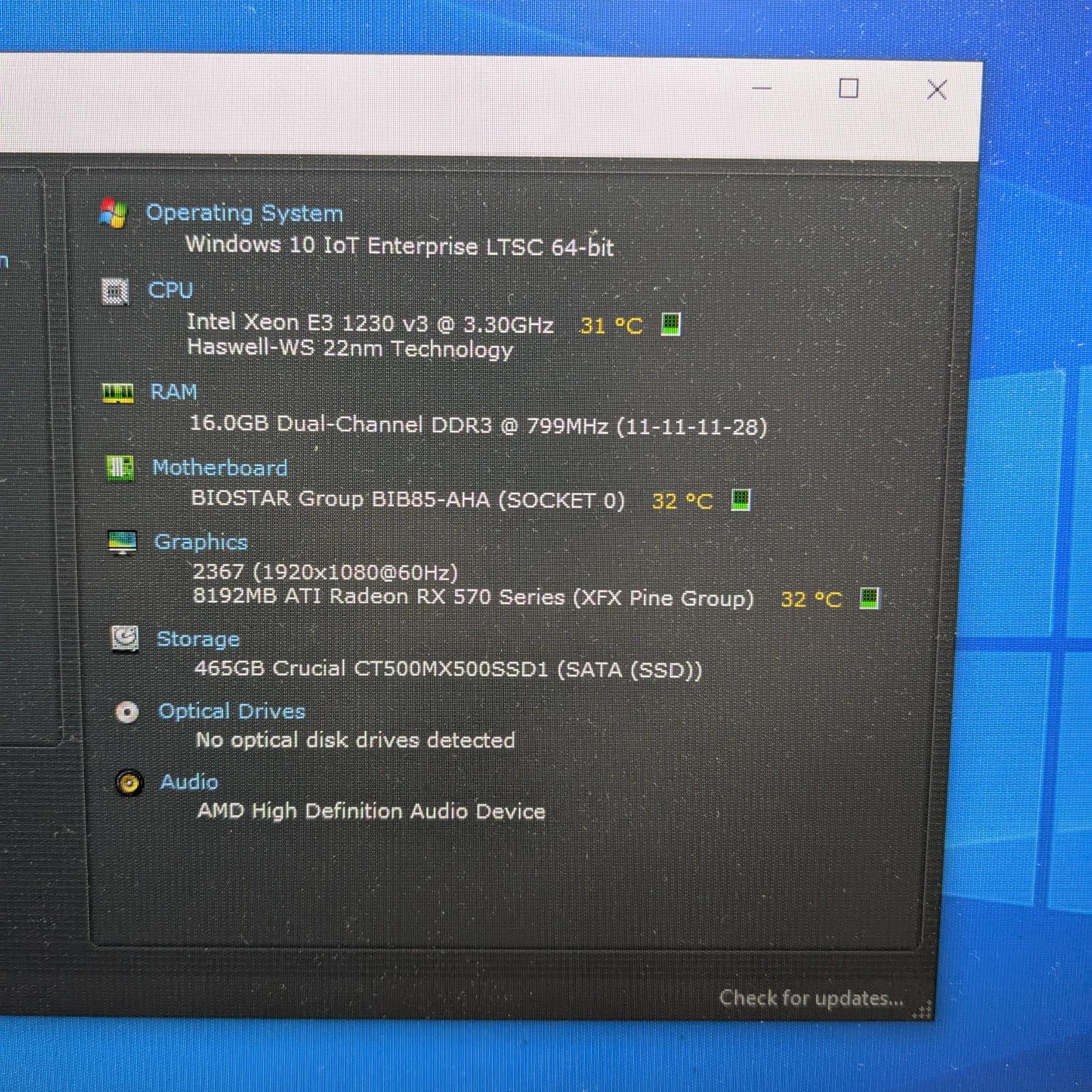 100 FPS Fortnite | 180 Day Warranty | Xeon (same as i7), 16GB RAM, 480GB SSD, RX 570, Win10, Wifi