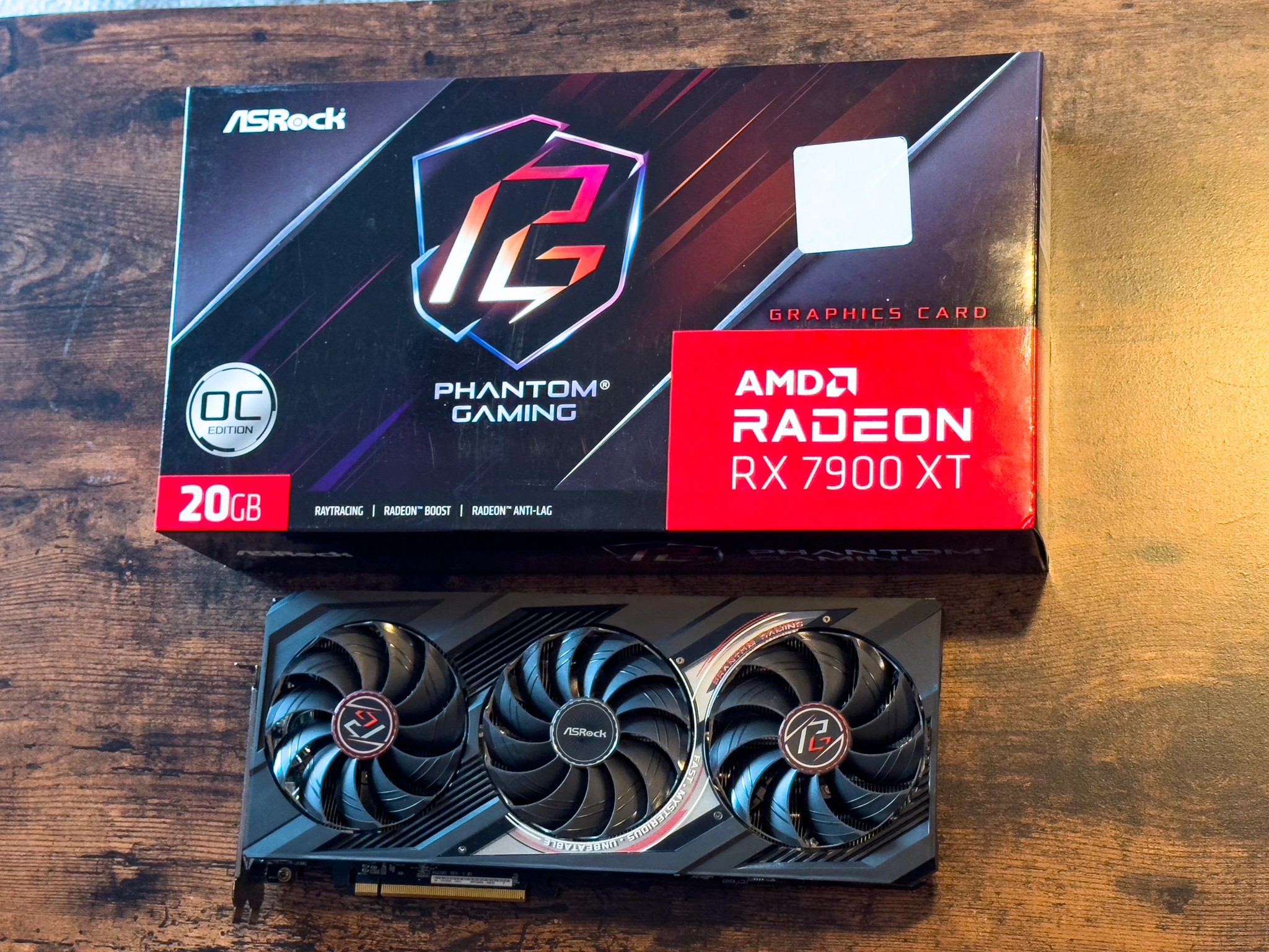 AsRock Radeon RX 7900 XT Phantom Gaming 20GB OC