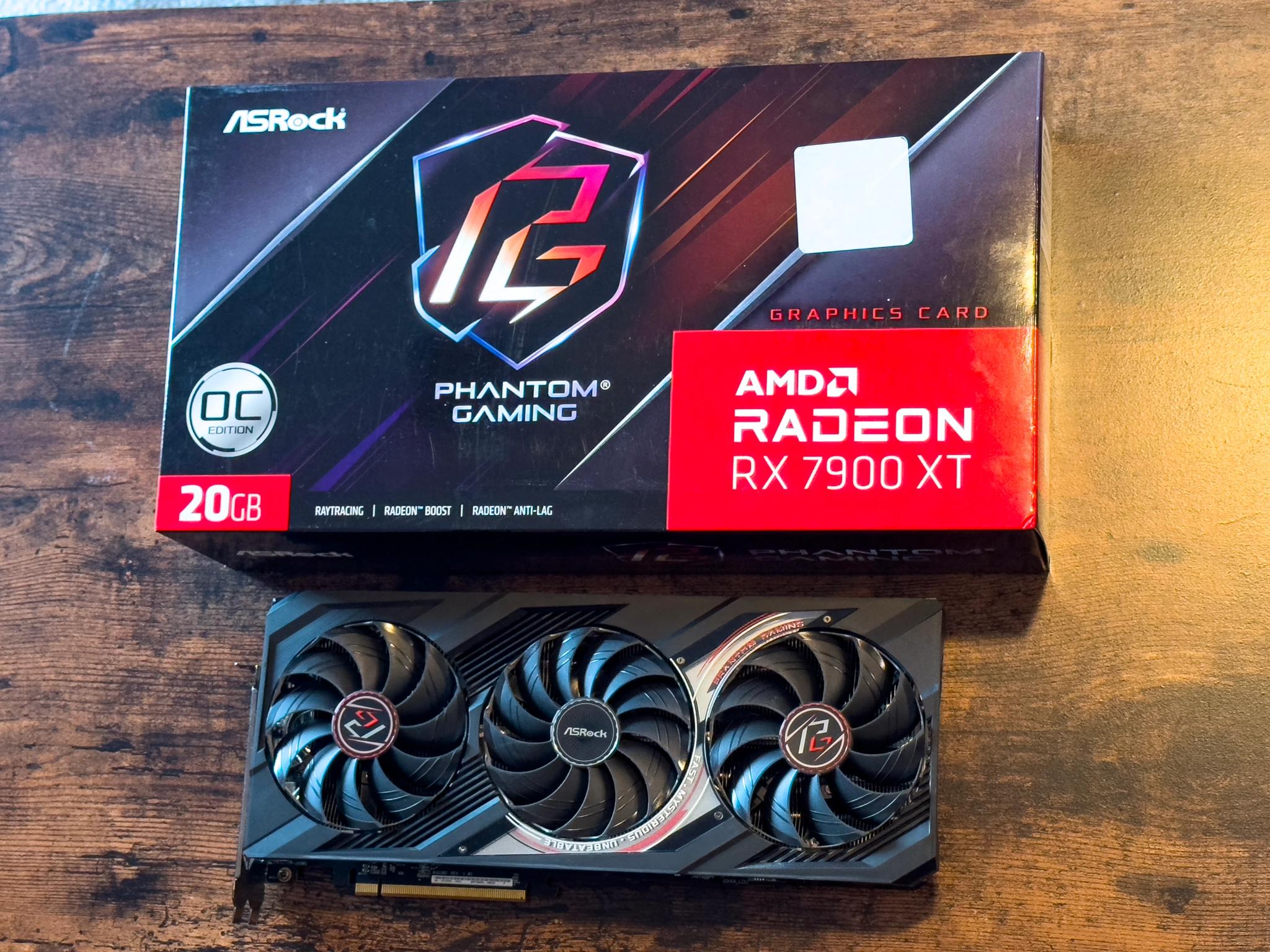 AsRock Radeon RX 7900 XT Phantom Gaming 20GB OC