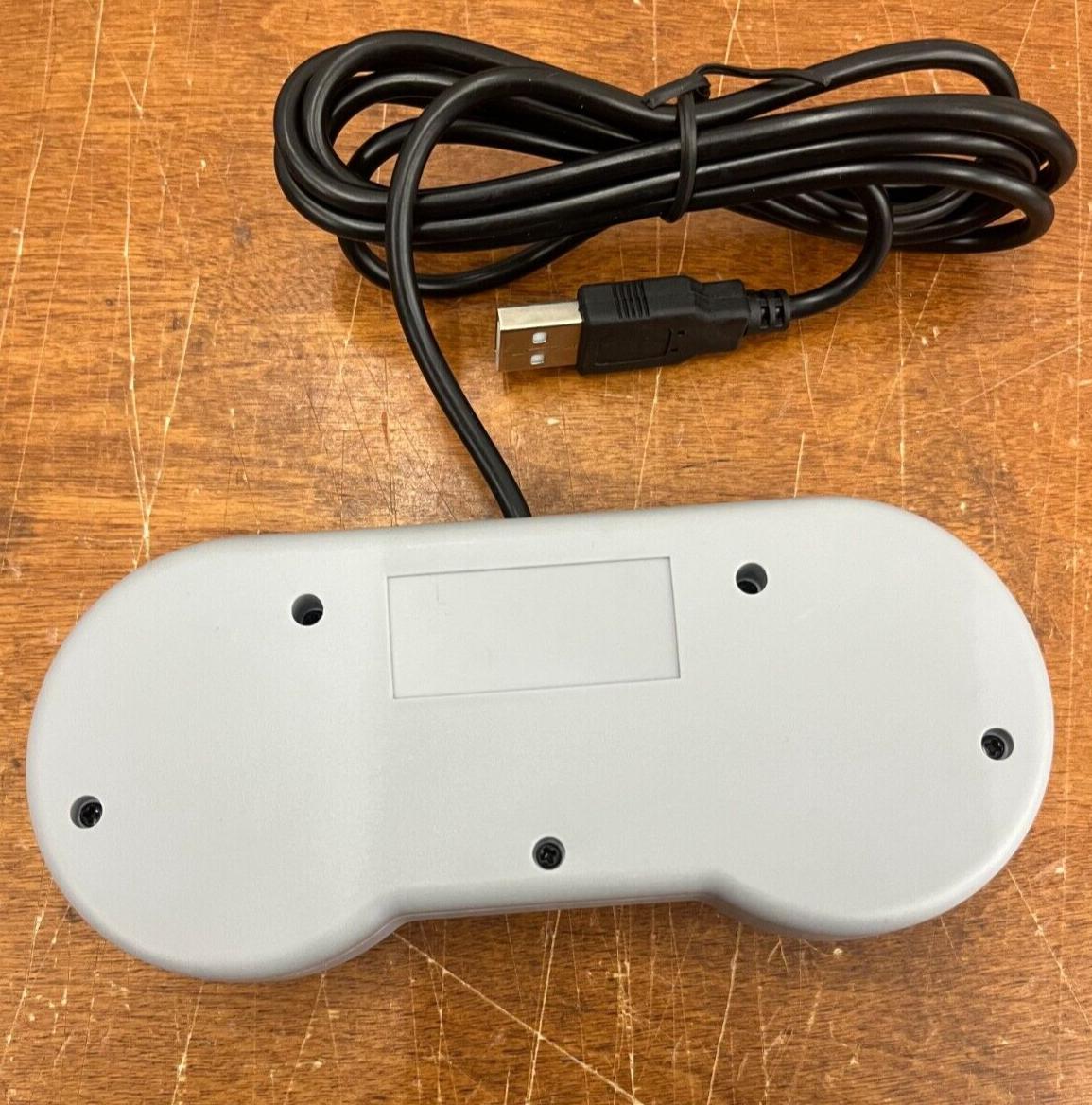 Mario Retro Super Nintendo Entertainment System(SNES)Style USB Controller for PC