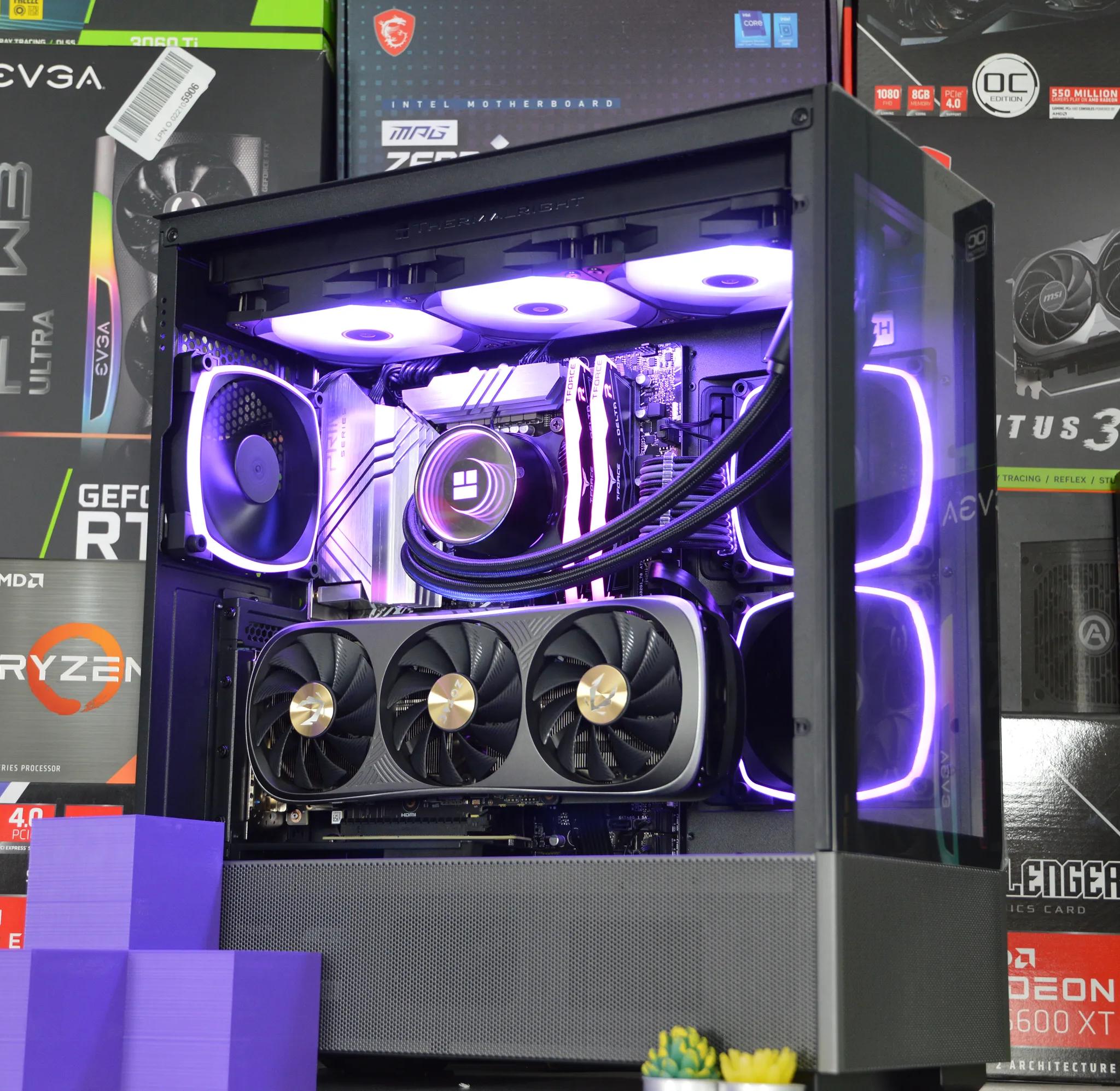 🏆👑| RTX 4070Ti 12GB| INTEL i9-13900K | 32 GB DDR5 RAM | 2TB NVME SSD | Golden Bling |