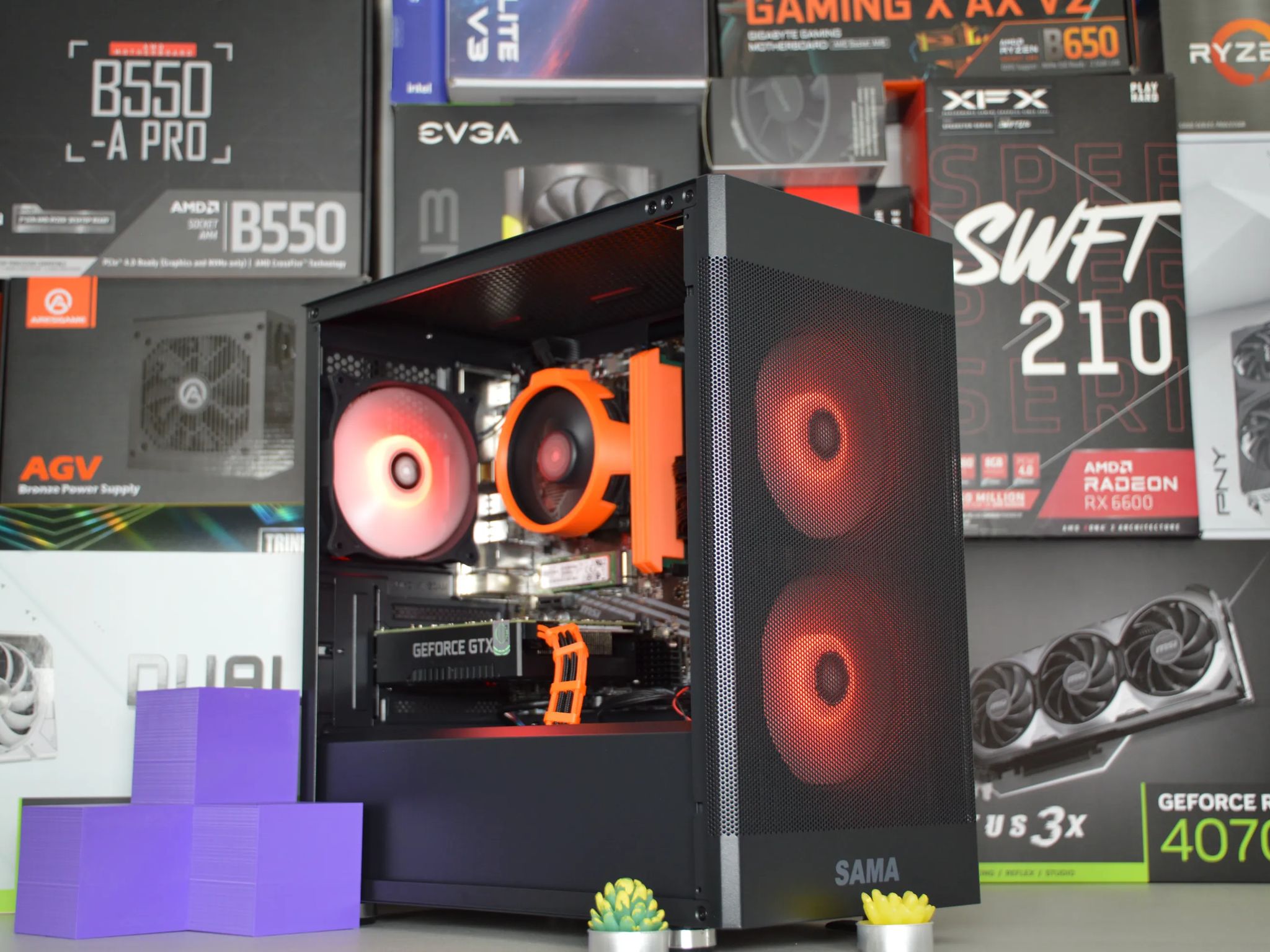 ⚫🍂| GTX 1660 SUPER 6GB | RYZEN 5 2600 | 16GB DDR4 RAM | 1TB NVME SSD | Midnight Autumn |