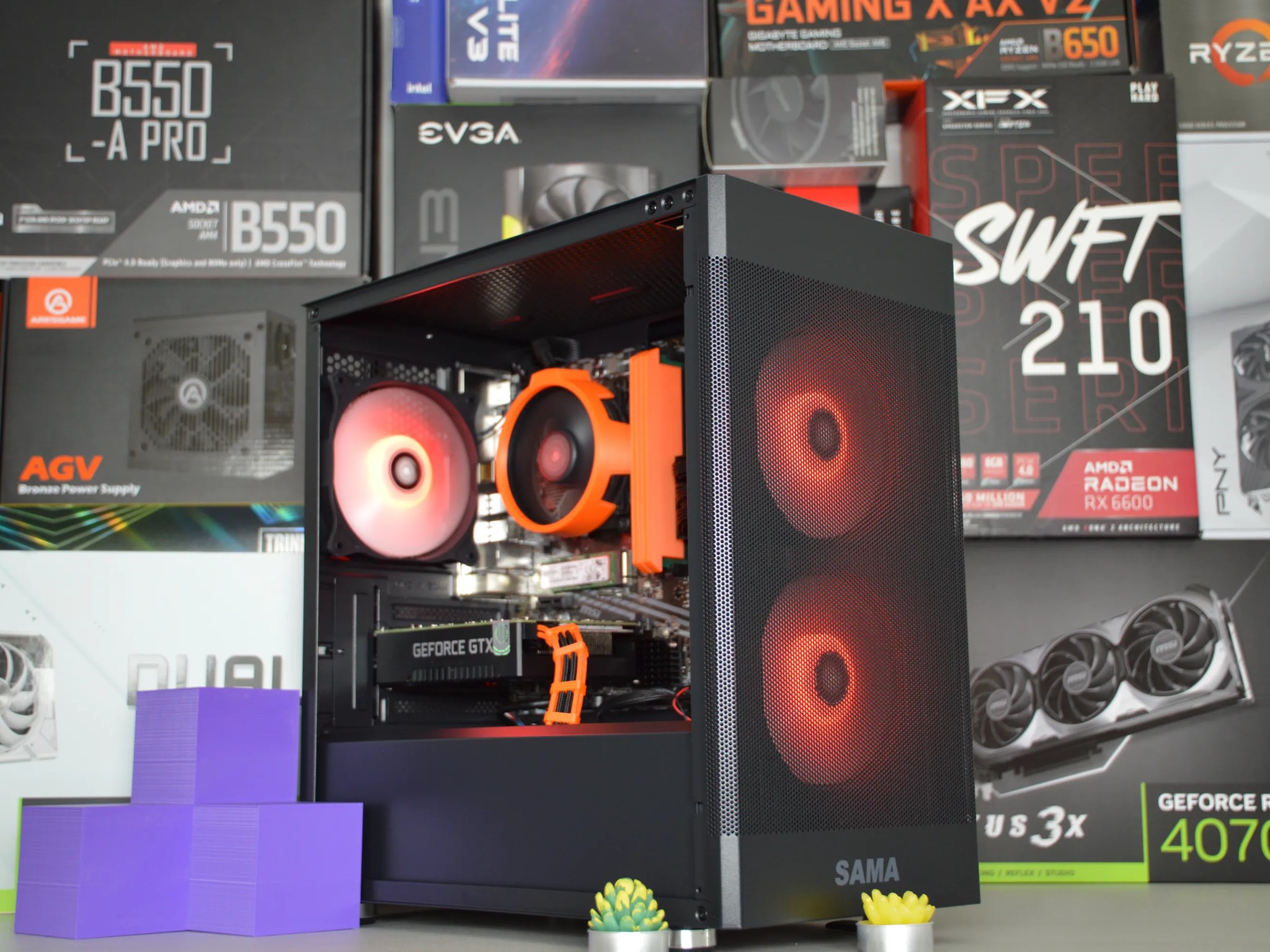 ⚫🍂| GTX 1660 SUPER 6GB | RYZEN 5 2600 | 16GB DDR4 RAM | 1TB NVME SSD | Midnight Autumn |