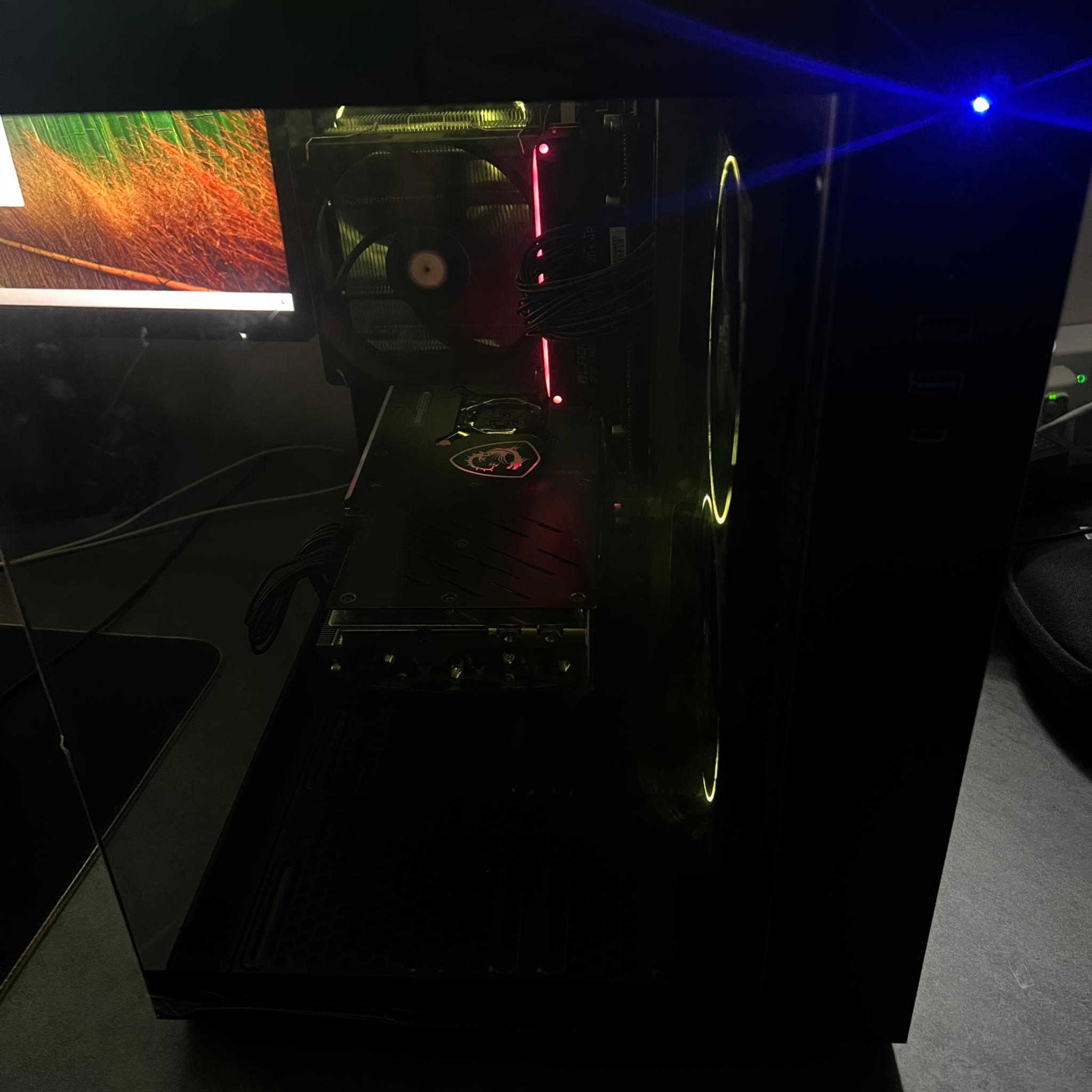 RYZEN 7 3700X + 3070 TI All Black Micro-ATX Custom Gaming PC