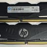 HP V6 16GB (2x8GB) DDR4 Gaming Memory Kit | Black Heatsinks | Tested Working