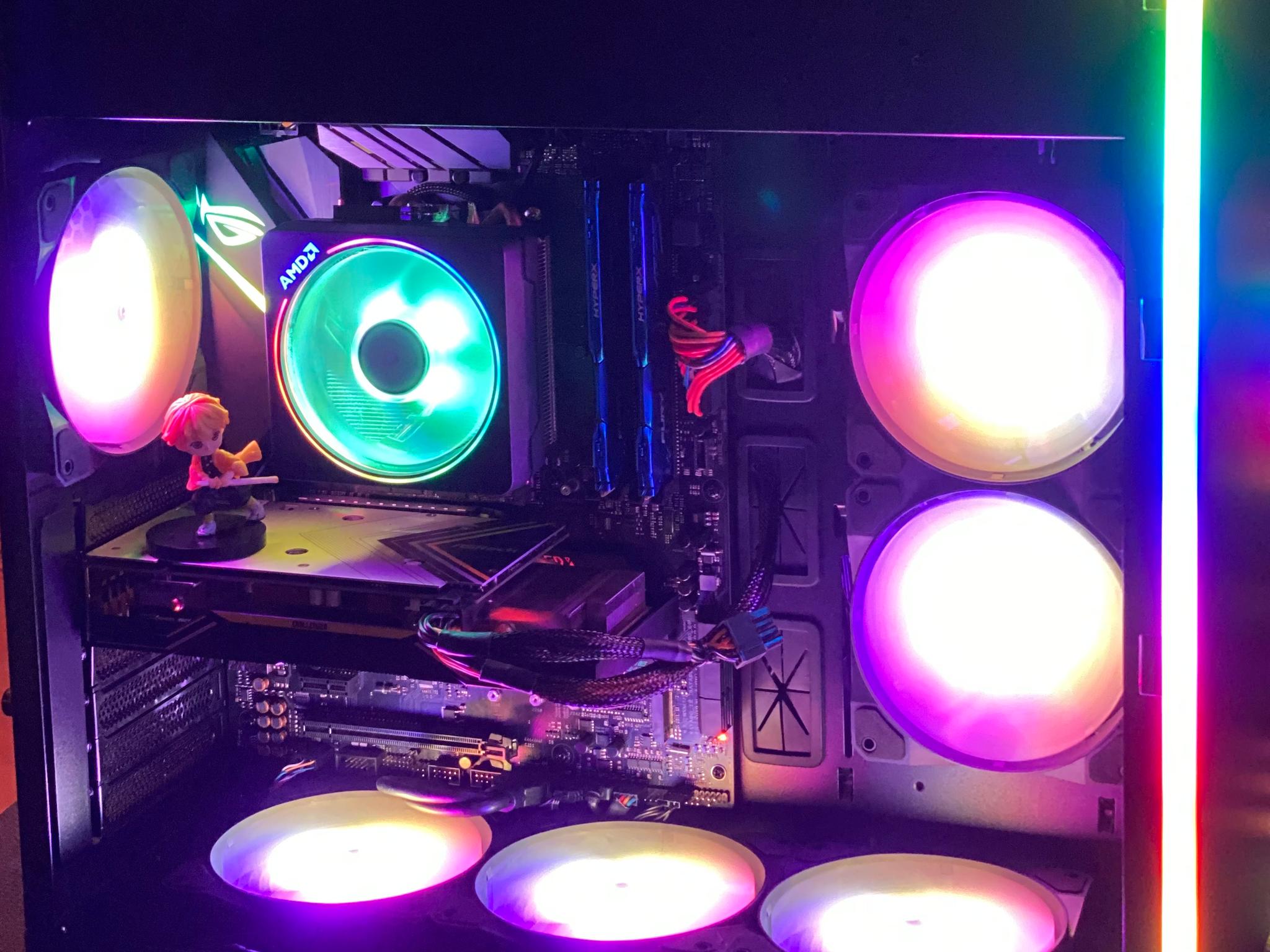 Shinjuku 新宿Lights | Ryzen 5| RX5500XT| 500GB 970EVO Samsung SSD| 16GB VENGEANCE DDR4| Windows 11 Pro