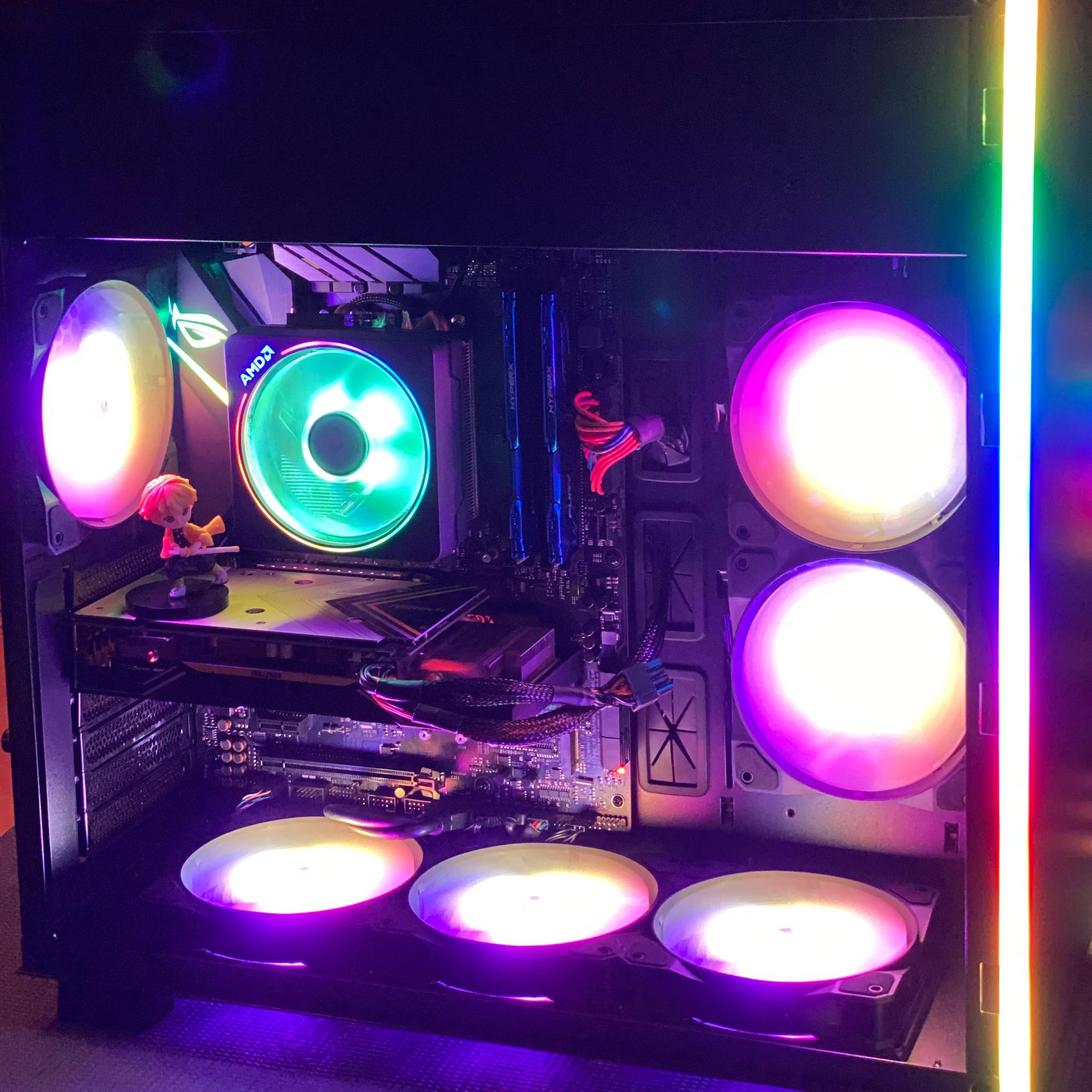 Shinjuku 新宿Lights | Ryzen 5| RX5500XT| 500GB 970EVO Samsung SSD| 16GB VENGEANCE DDR4| Windows 11 Pro