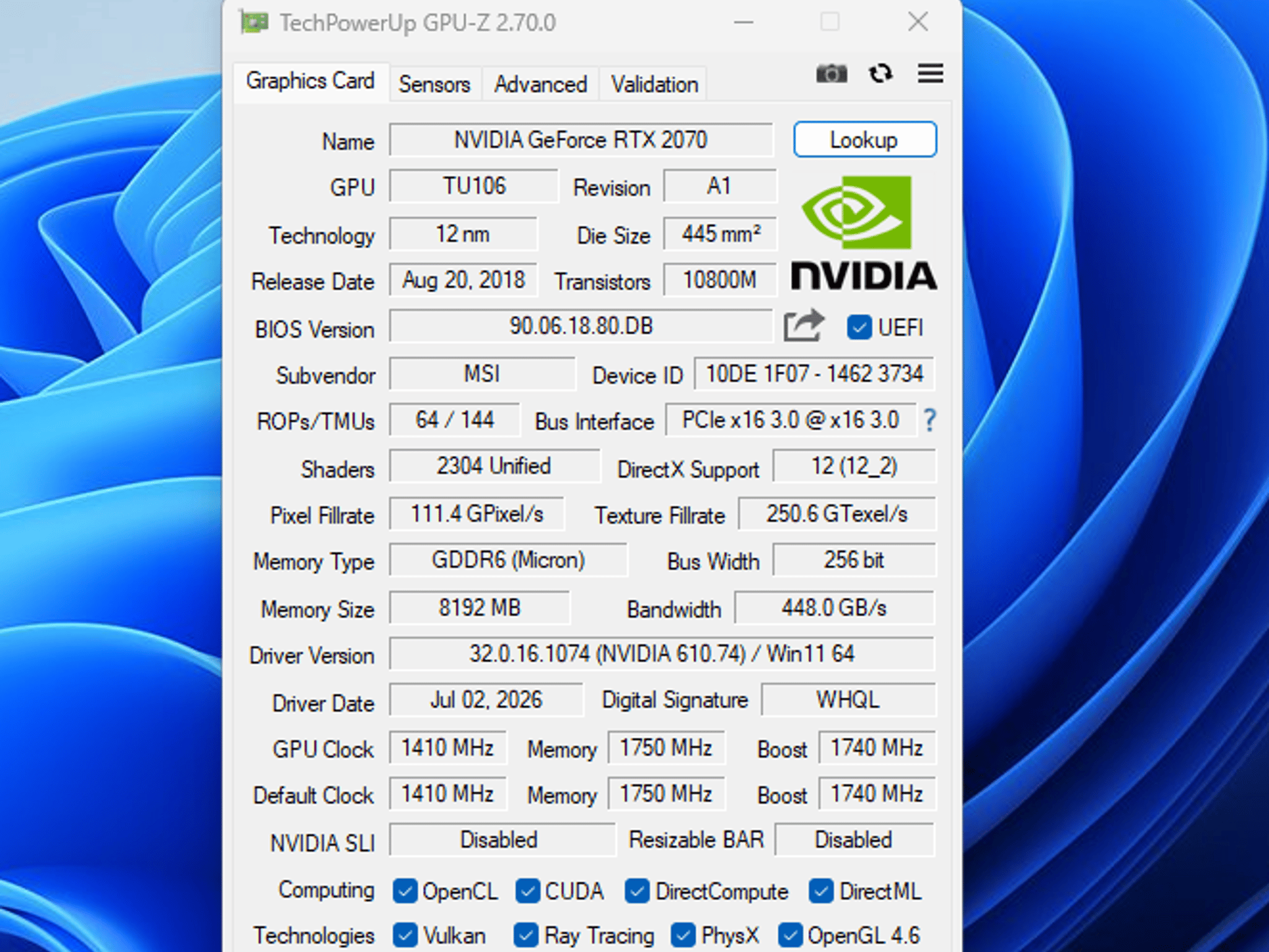 Custom Budget Gaming PC (AMD Ryzen 5 5500, RTX 2070, 16 GB DDR4 Ram, 1.5 TB Nvme SSD)