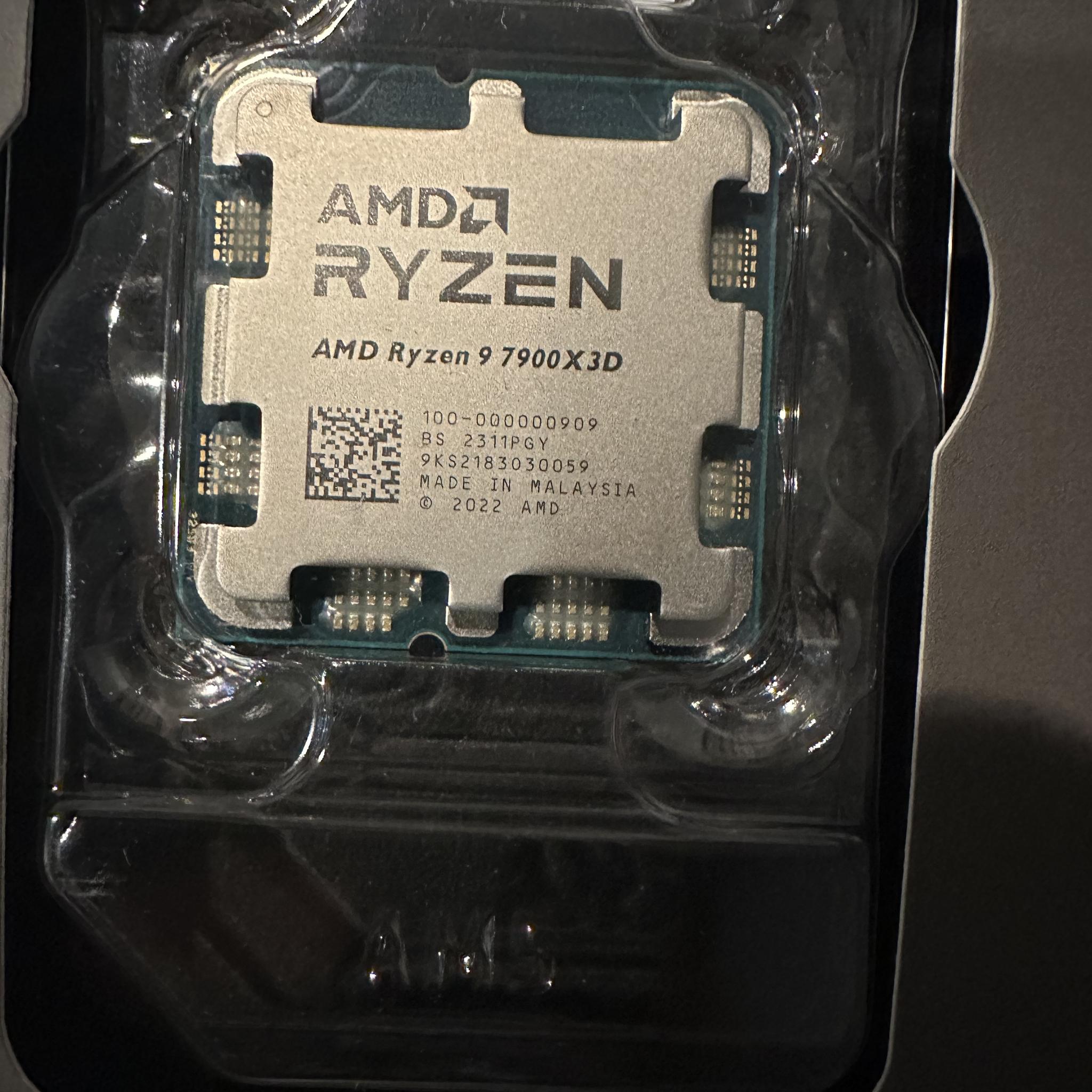 AMD Ryzen 9 7900X3D AM5 5.6 GHz, 12 Cores