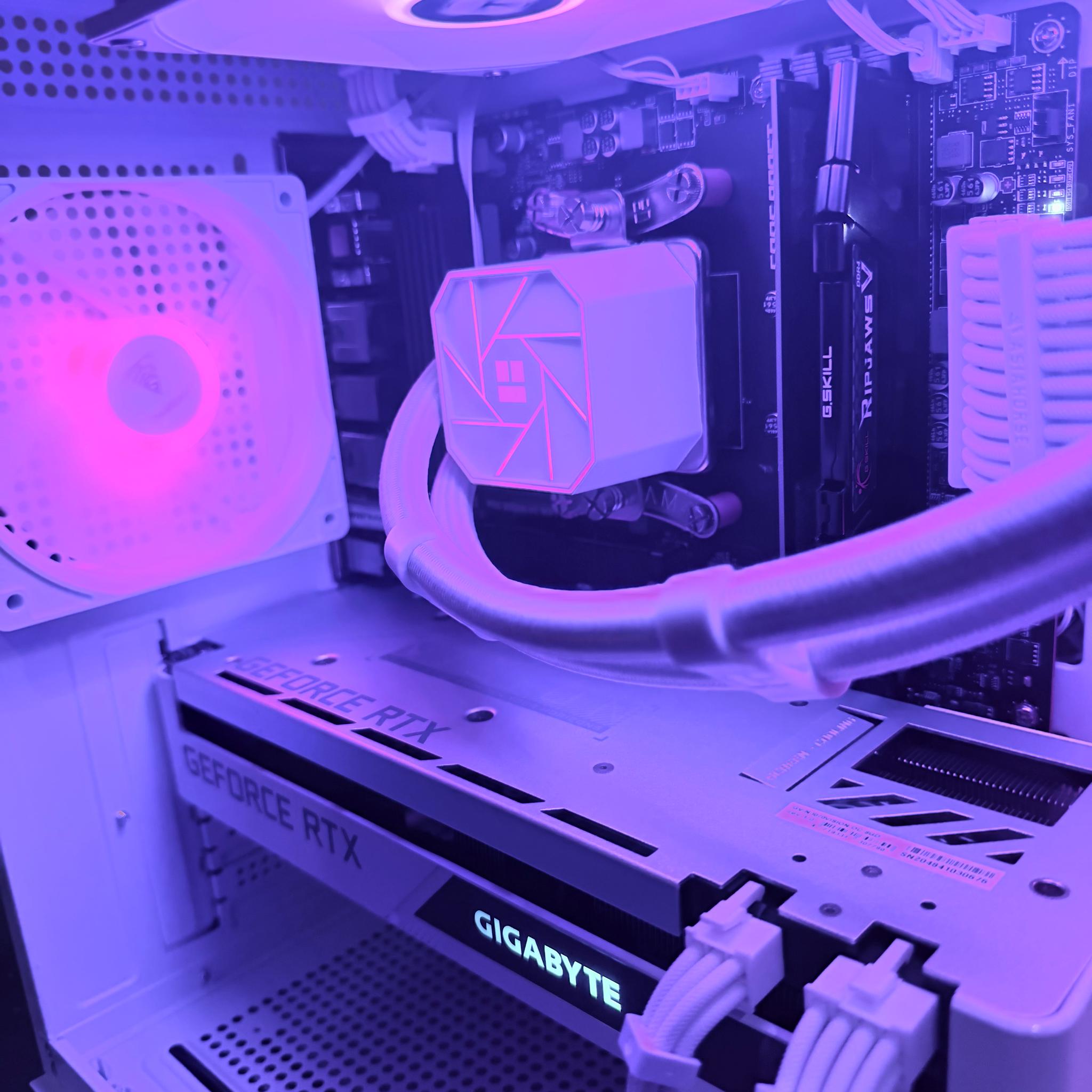 ⚪️"StarFall"🌈| 1440p Gaming | Ryzen 5 5600X | RTX 3070 | 32GB Ram | 512GB Storage | Free Shipping