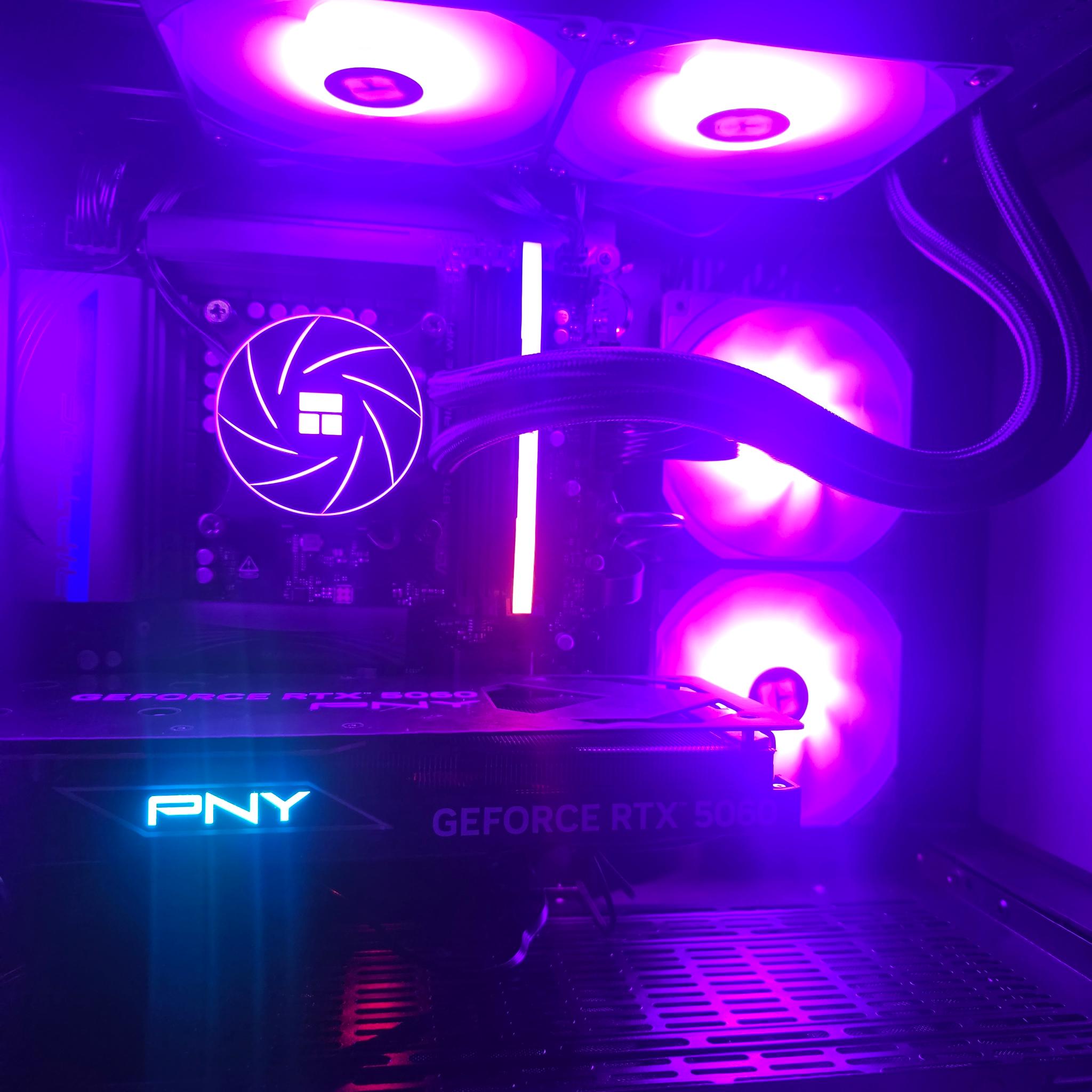 TIDAL WAVE 🌊 | INTEL 12400 | NVIDIA 5060 | 32GB DDR5 | 1TB SSD | BT/WIFI
