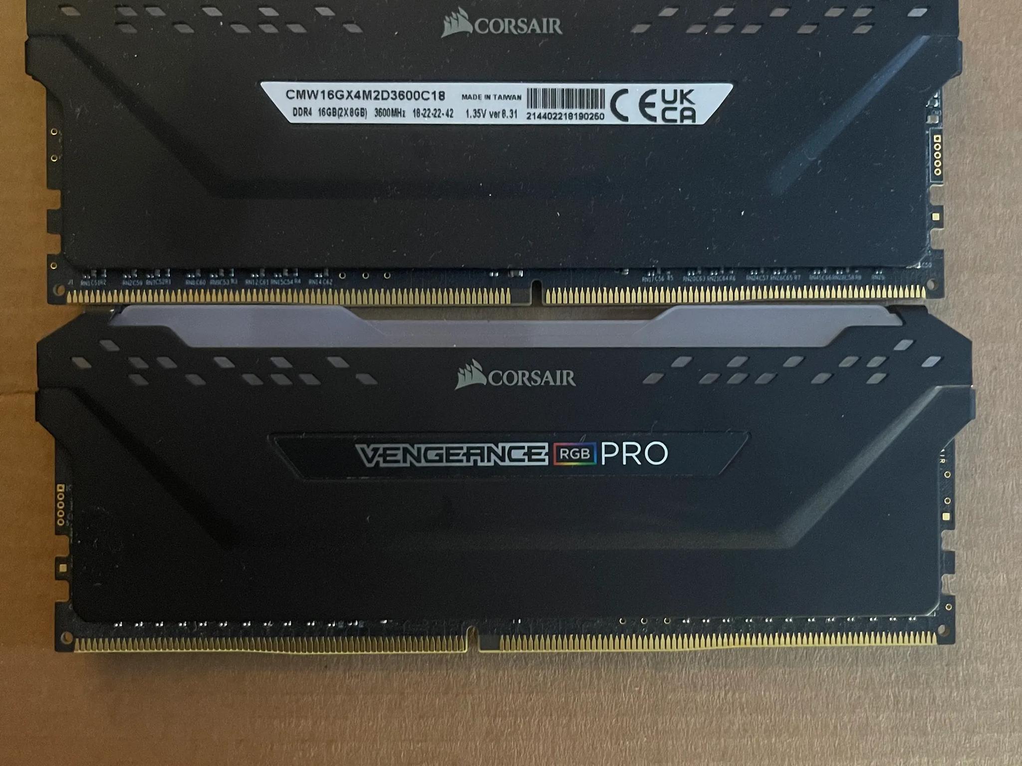 Corsair Vengeance RGB Pro 16GB Kit 3600MHz
