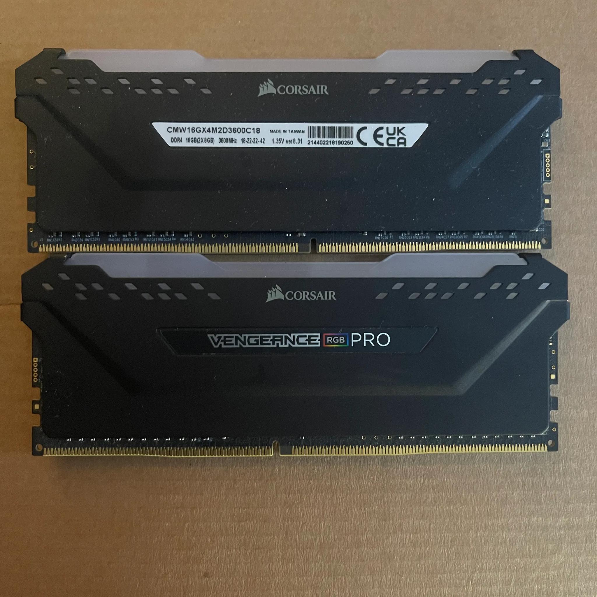 Corsair Vengeance RGB Pro 16GB Kit 3600MHz