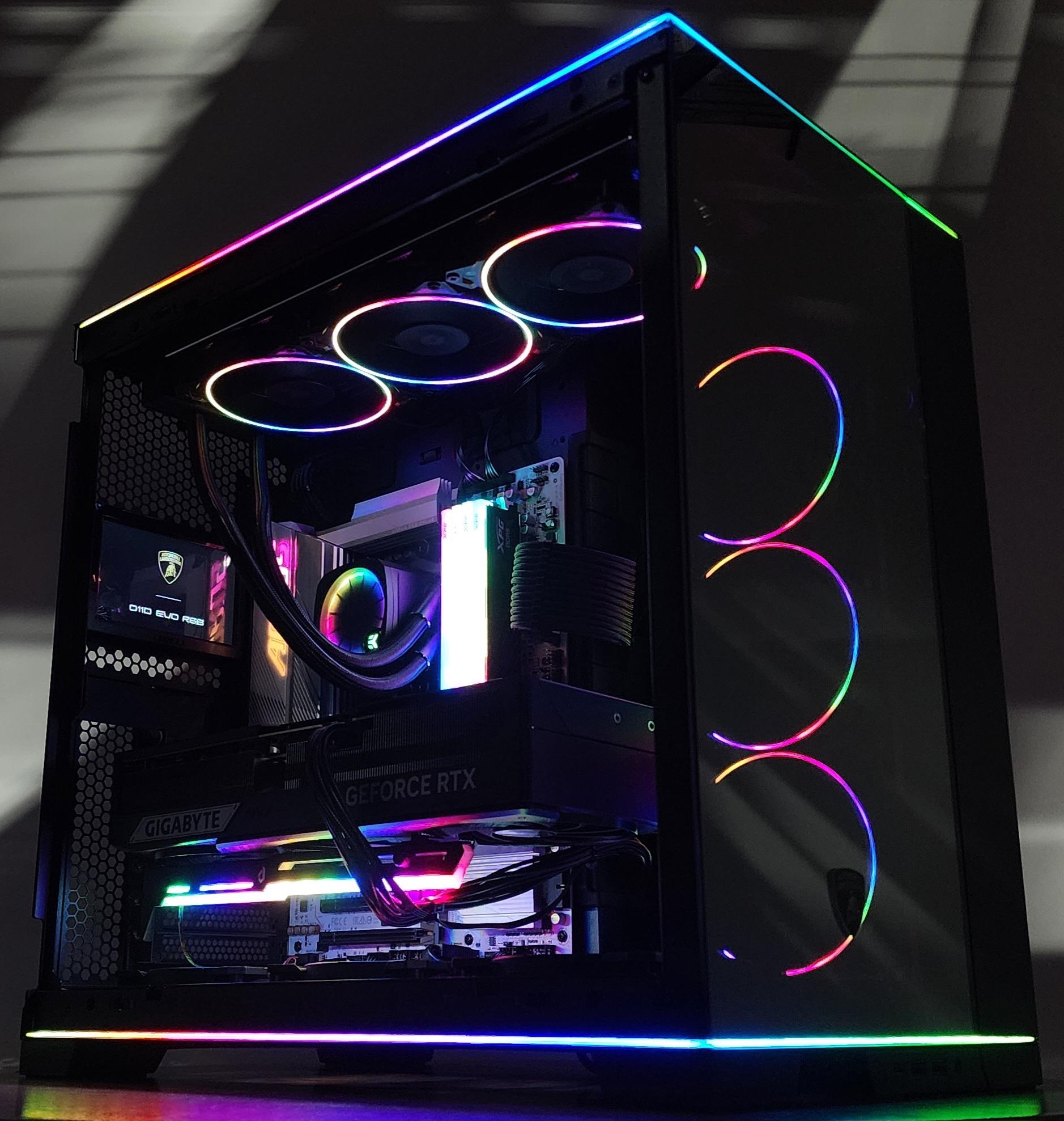 Gaming PC Ryzen 7 9800X3D 64GB RAM 4TB SSD RTX 5090 32GB Windows 11 Computer
