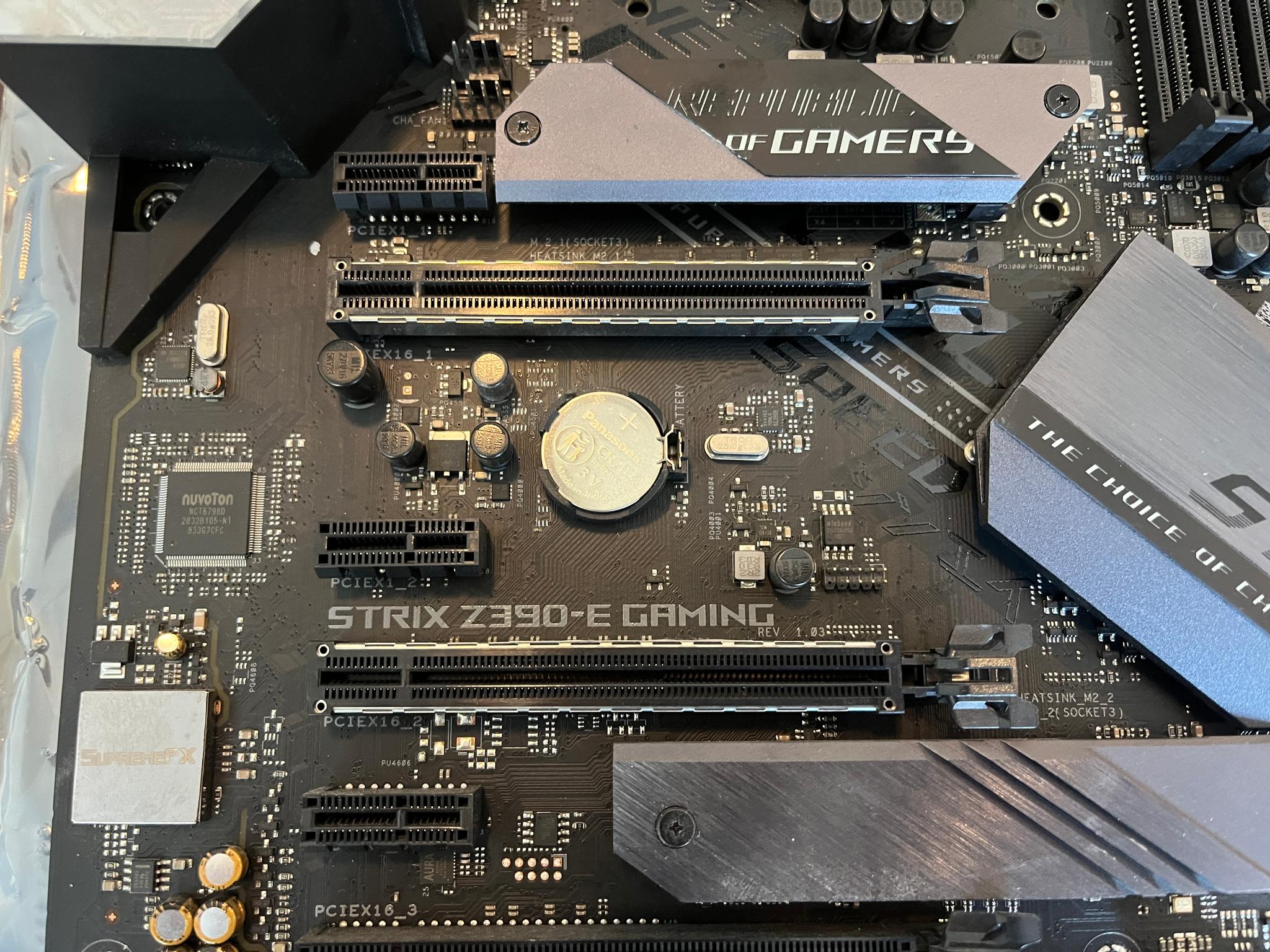 ASUS ROG STRIX Z390-E GAMING LGA 1151 Intel Motherboard