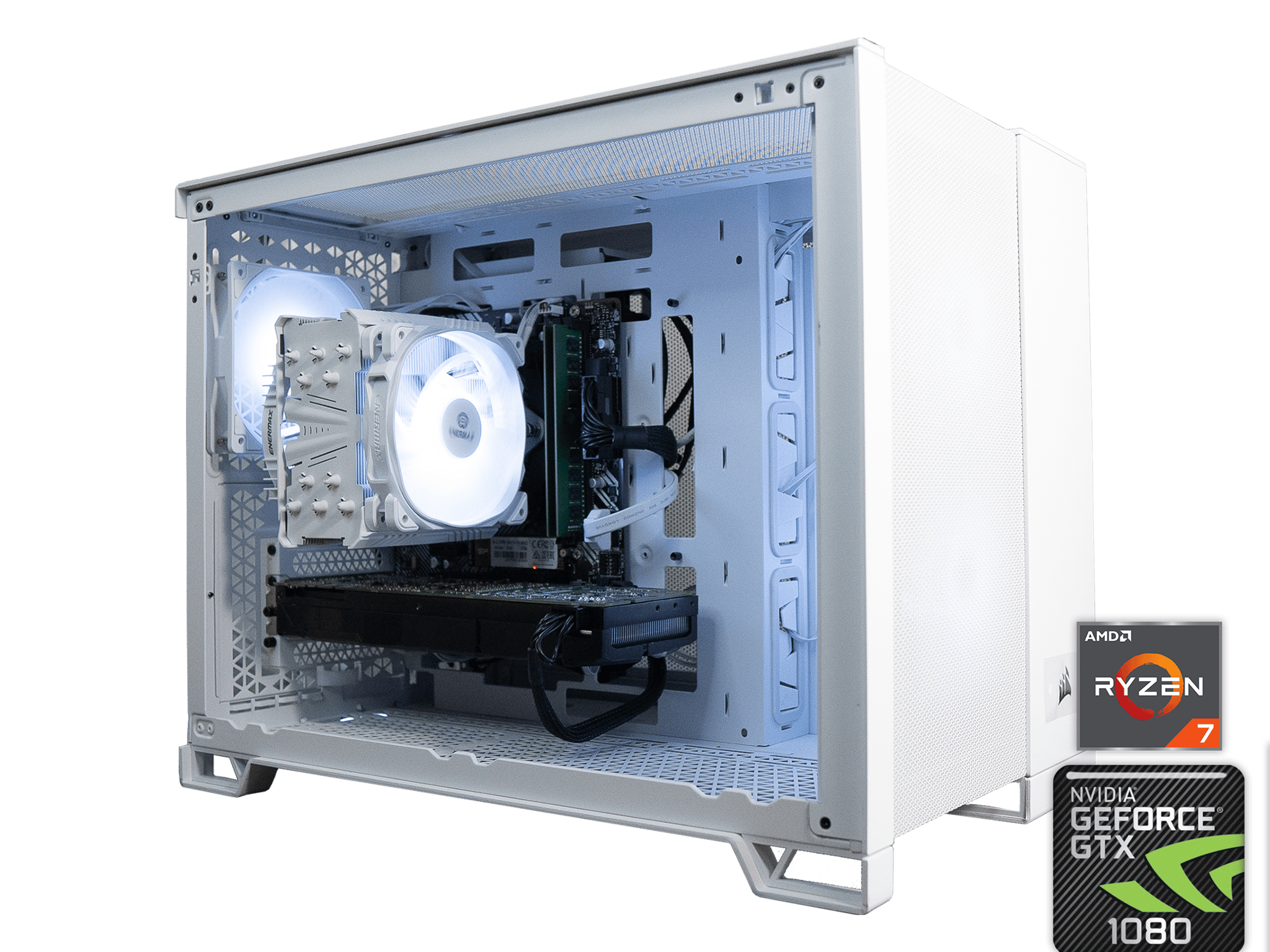 🌨🌨 | NVIDIA GTX 1080 8GB | RYZEN 7 1800X | 32GB DDR4 | 1TB M.2 SSD + 2TB HDD | Arctic Snow