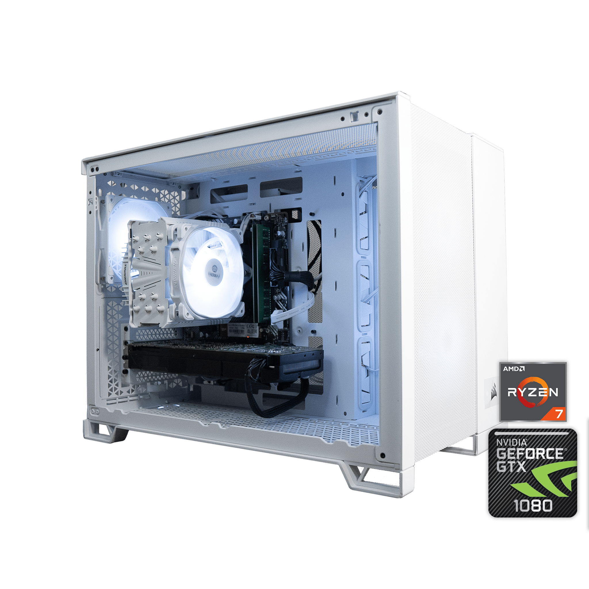🌨🌨 | NVIDIA GTX 1080 8GB | RYZEN 7 1800X | 32GB DDR4 | 1TB M.2 SSD + 2TB HDD | Arctic Snow