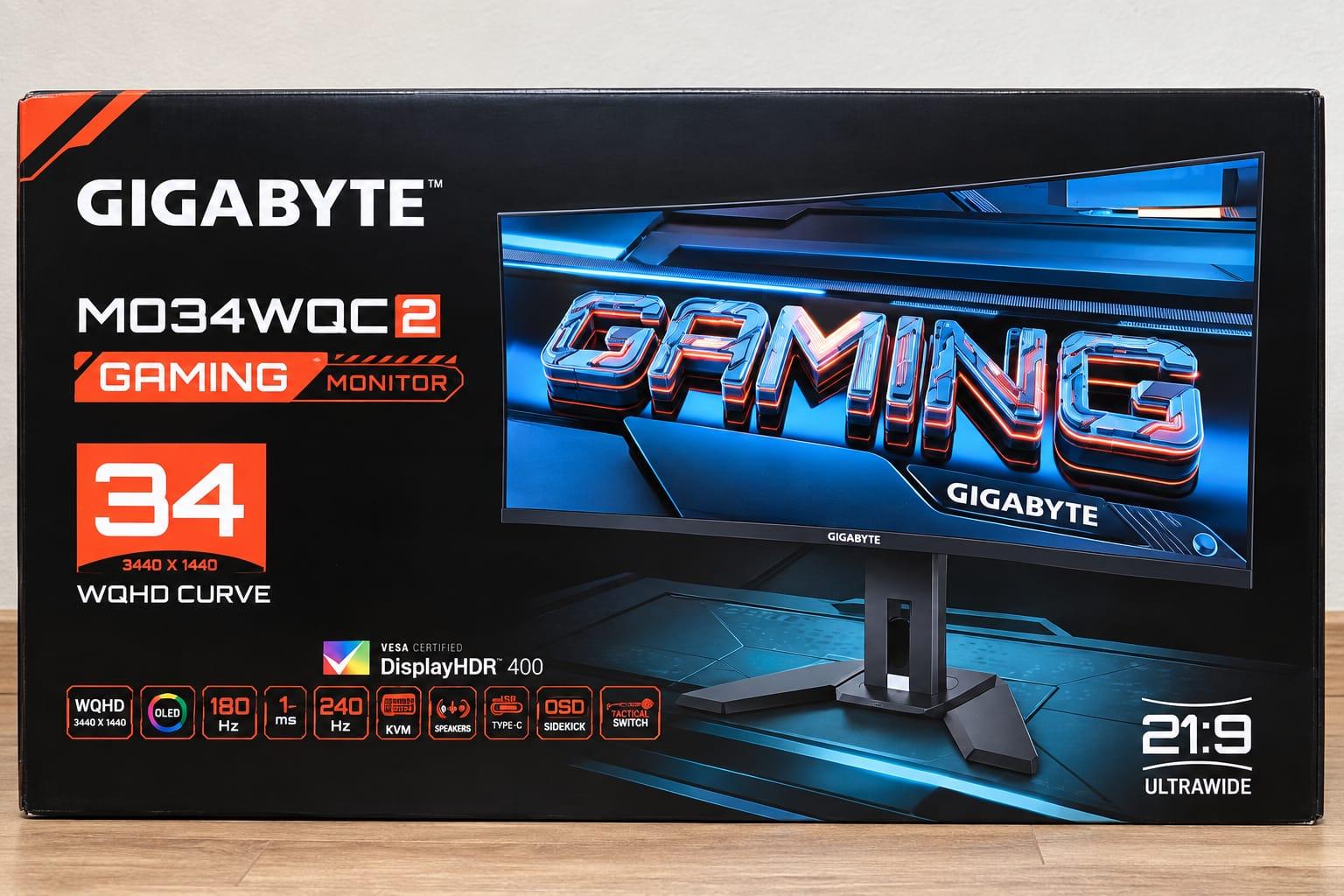 Gigabyte MO34WQC2 34" WQHD OLED 240Hz