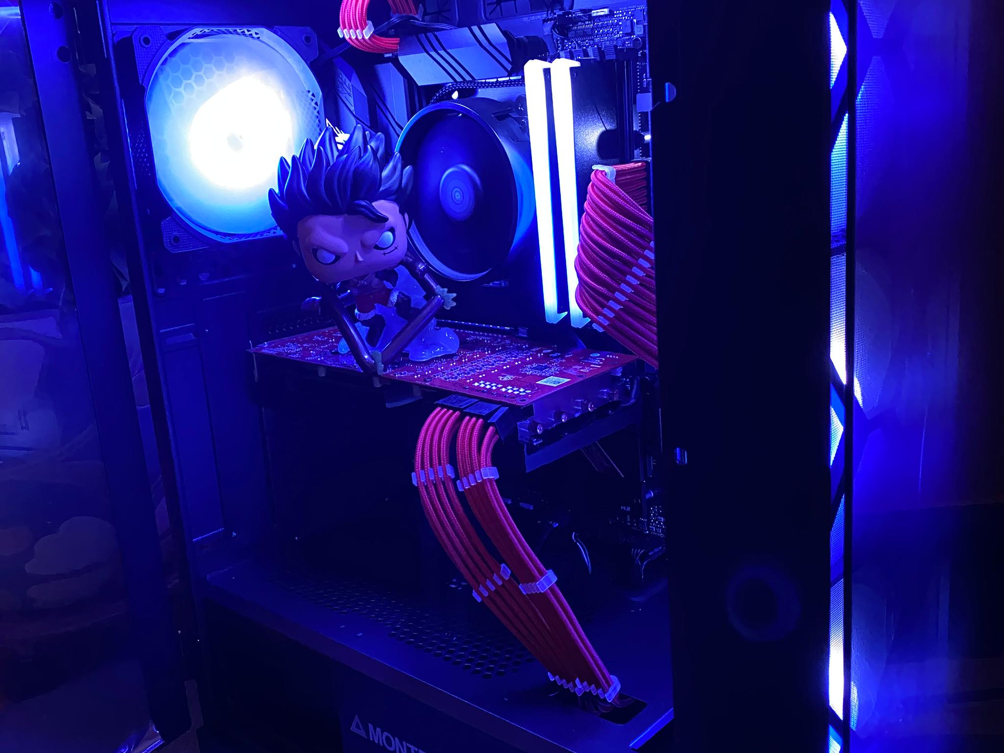 (Gaming PC)Ryzen 5| RX 5700XT|  32GB (2x16GB)DDR4 RAM| RoGStrix B450-F| 1TB NVMe SSD| Windows 11 Pro