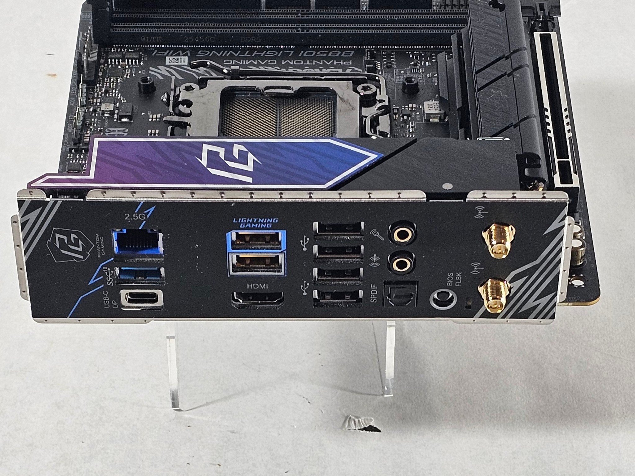 ASRock B850I Phantom Gaming AMD AM5 DDR5 ITX Motherboard