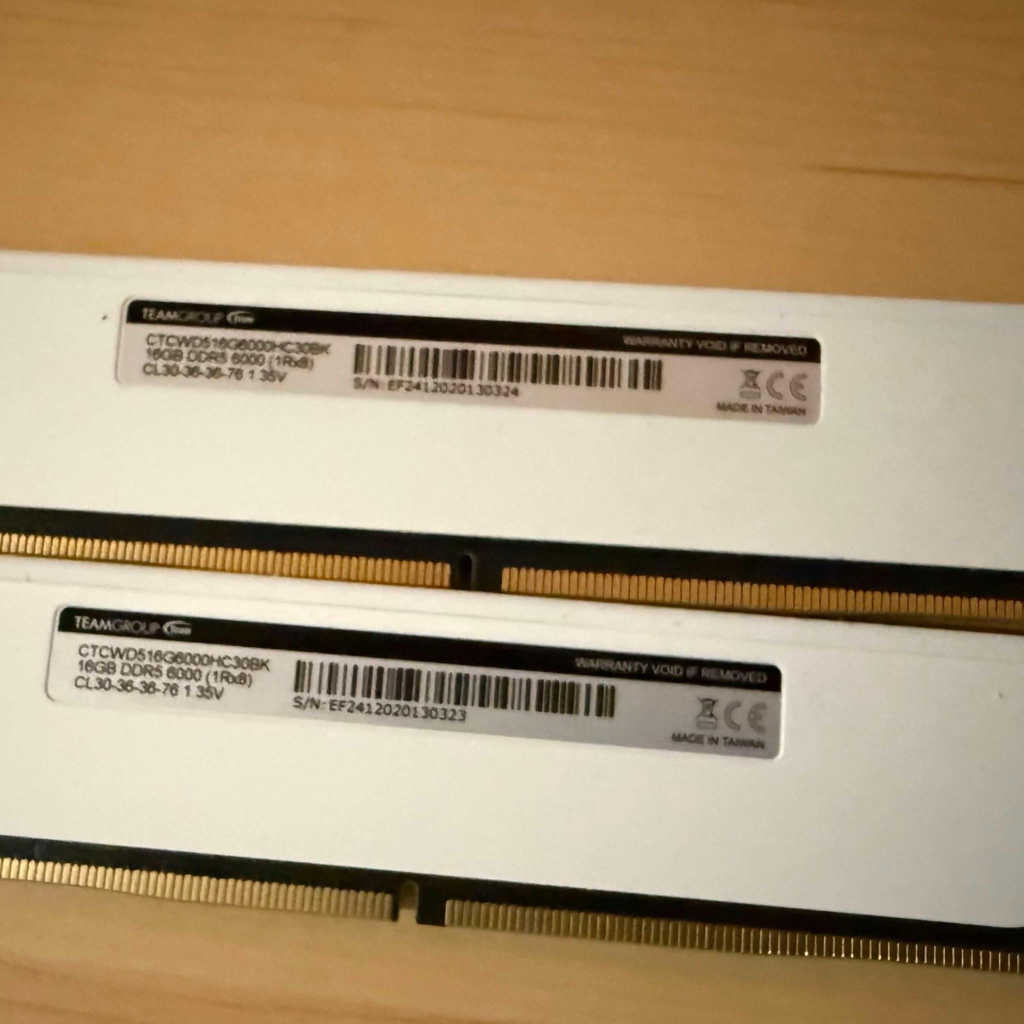 Team Group T-CREATE EXPERT 32GB (2 x 16GB) PC RAM DDR5 6000 SFF Compatible