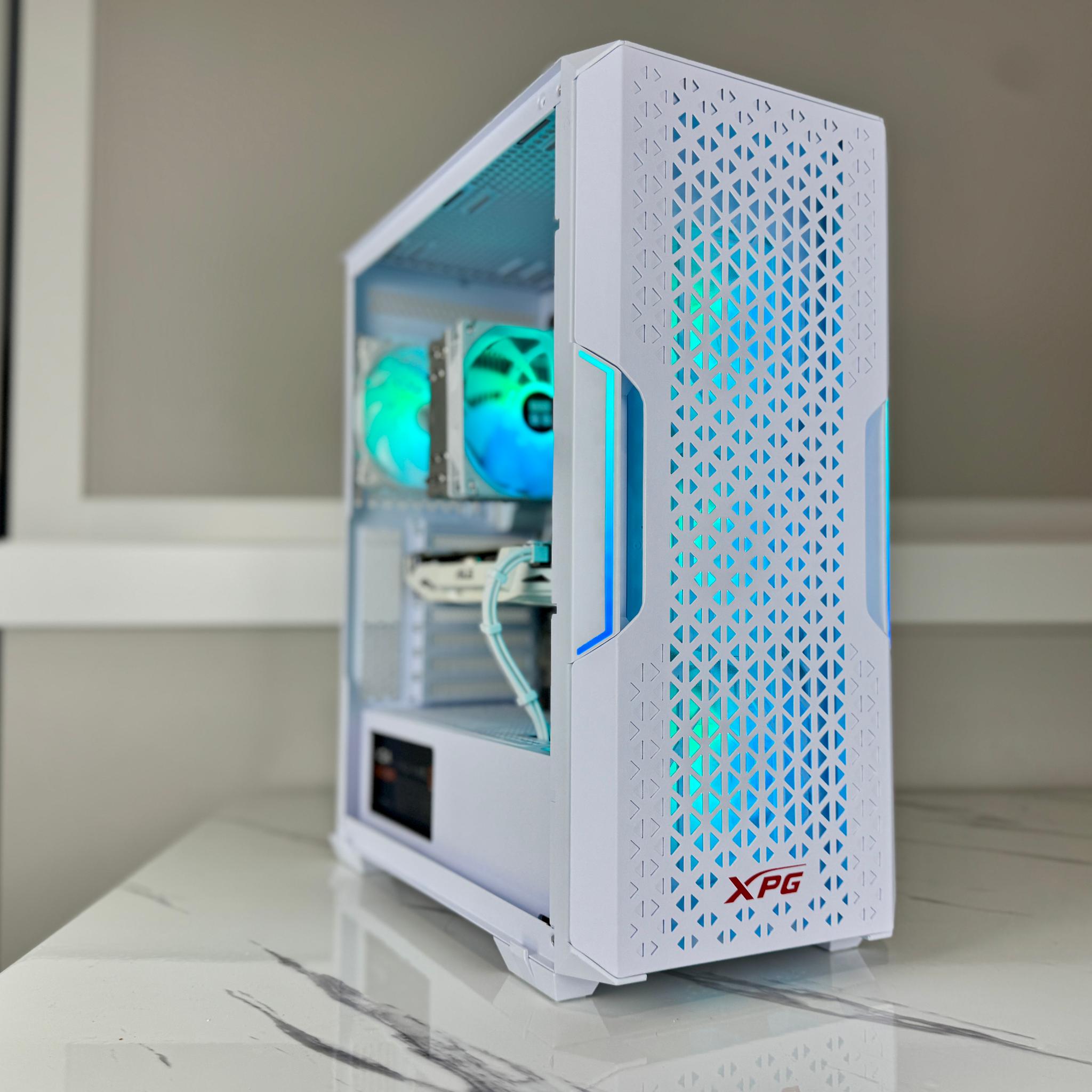 White Budget Beast! Intel i5 GTX 1060, 16GB 1080P Gaming/Streaming PC