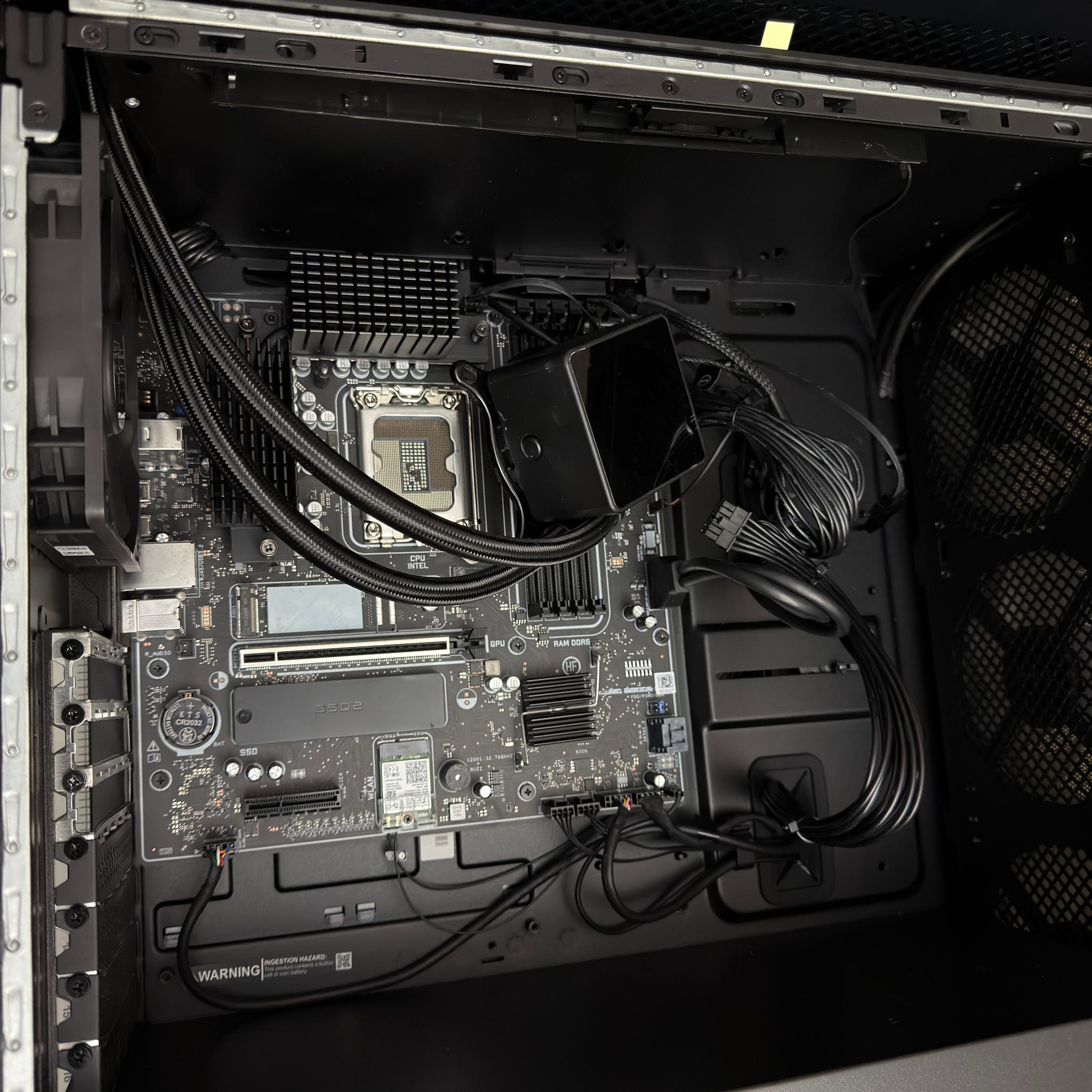 HP OMEN 45L Barebones — Z890/ LGA 1851 Motherboard - 360mm AIO - PSU - Case Fans