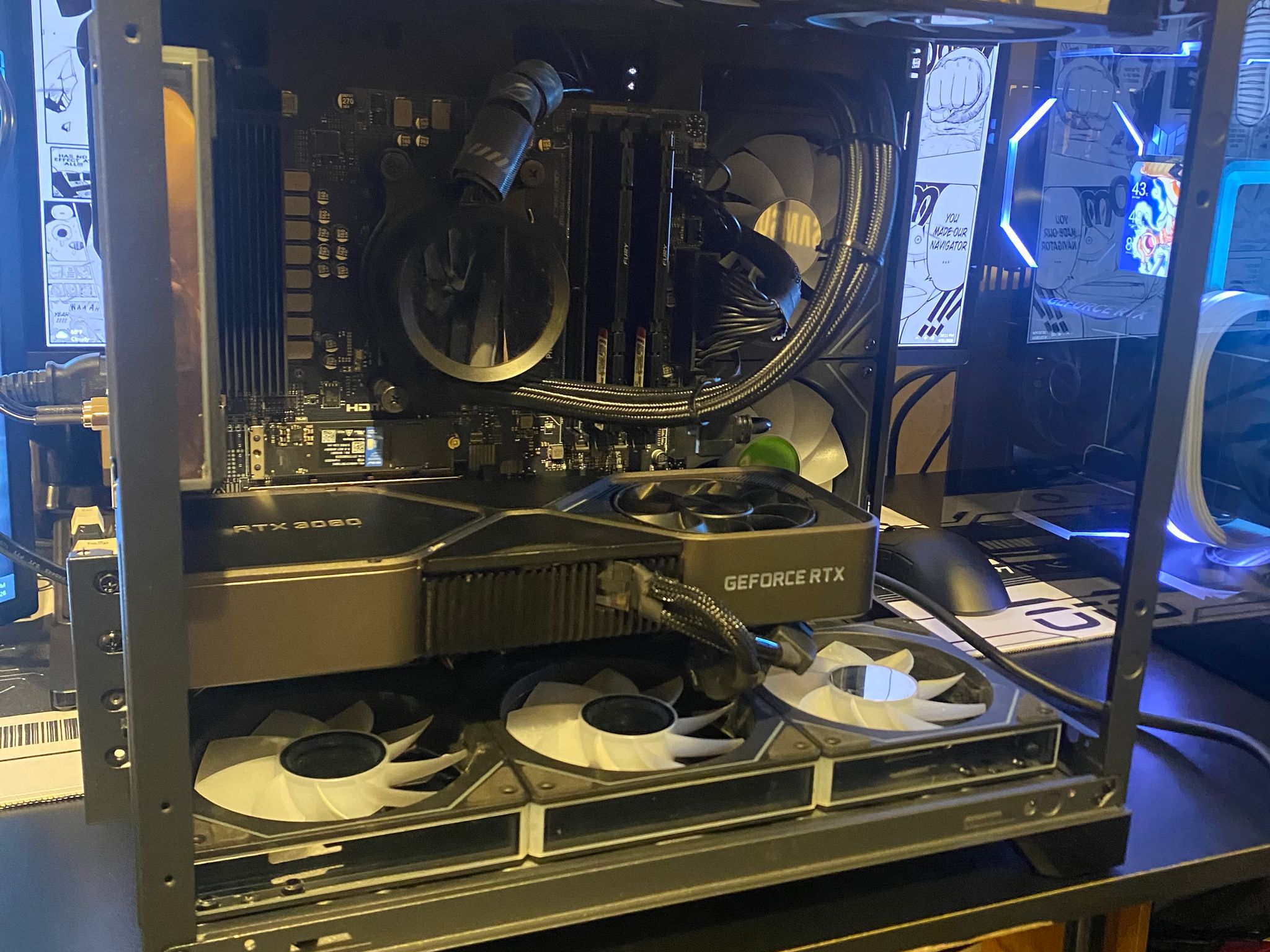MATX 1440p beast AM5 Custom Build | AMD Ryzen 5 7500x3D | NVIDIA RTX 3080 FE | 32GBs DDR5