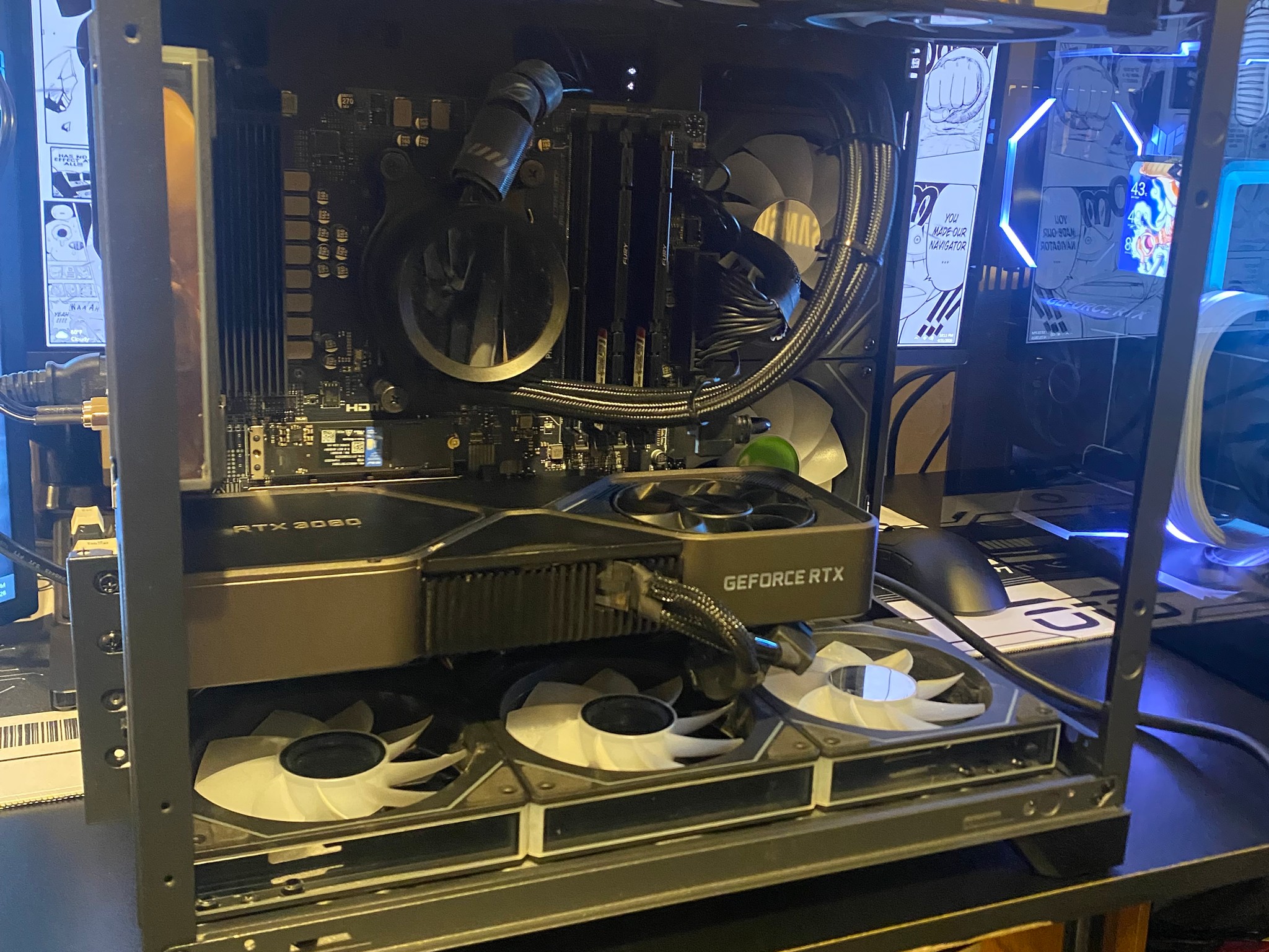 MATX 1440p beast AM5 Custom Build | AMD Ryzen 5 7500x3D | NVIDIA RTX 3080 FE | 32GBs DDR5
