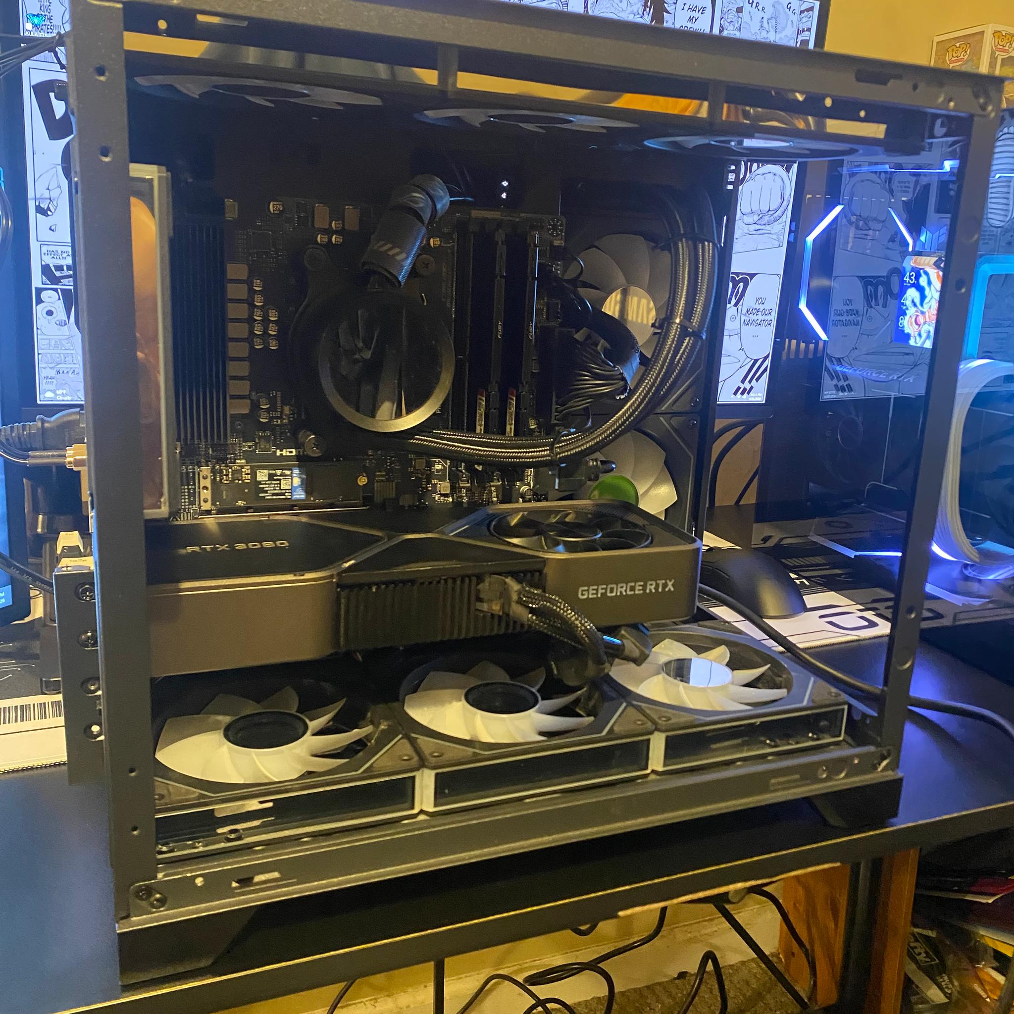 MATX 1440p beast AM5 Custom Build | AMD Ryzen 5 7500x3D | NVIDIA RTX 3080 FE | 32GBs DDR5