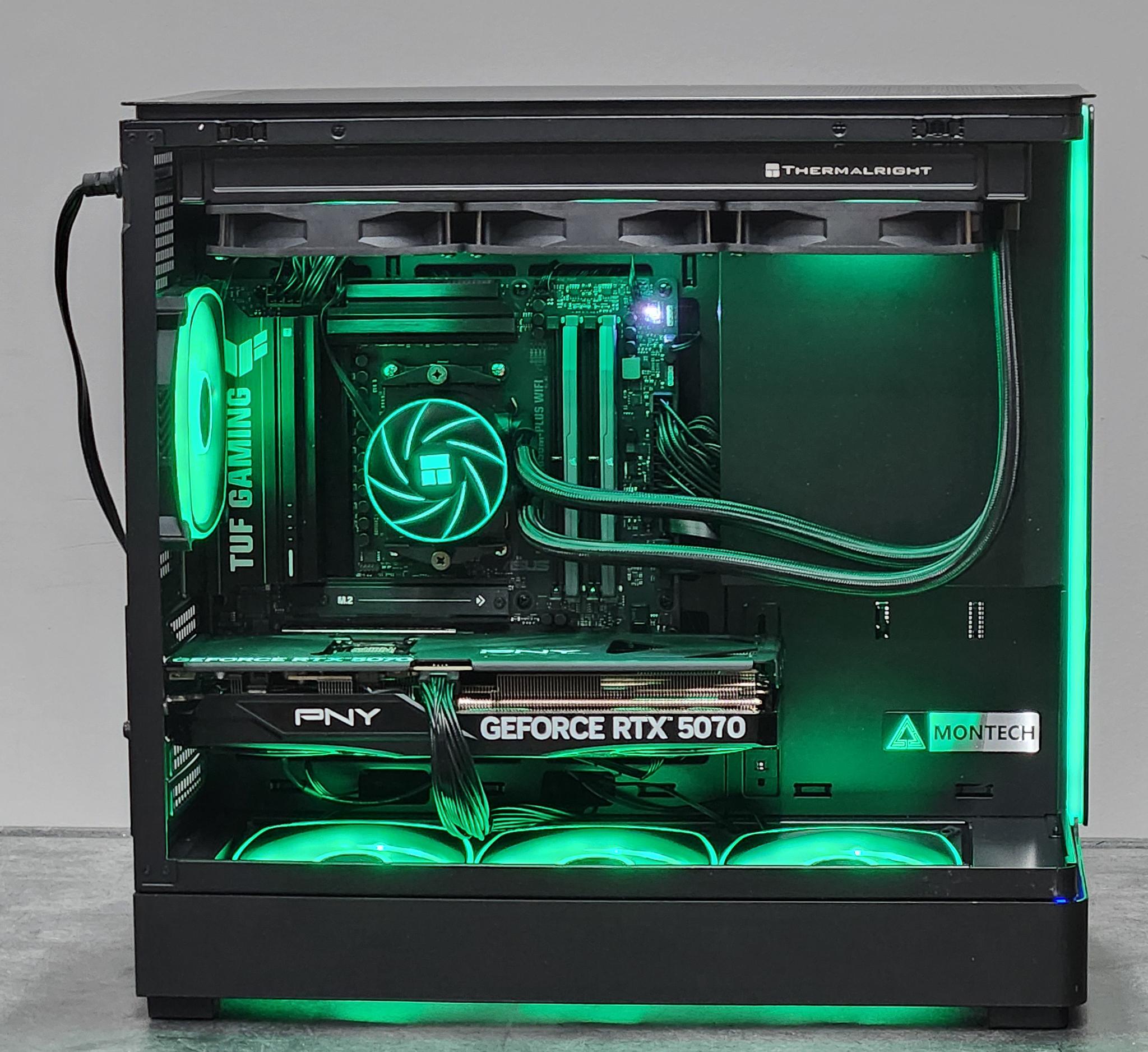 RTX 5070 | Ryzen 7 9800X3D | 1TB SSD | 32GB DDR5 | Liquid Cooled Gaming PC