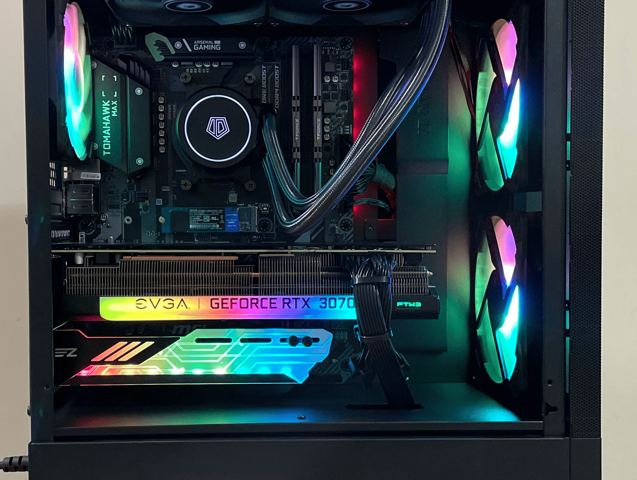 Sparkle ✨ , RTX 3070, Ryzen 7 3800x High-End Gaming PC 