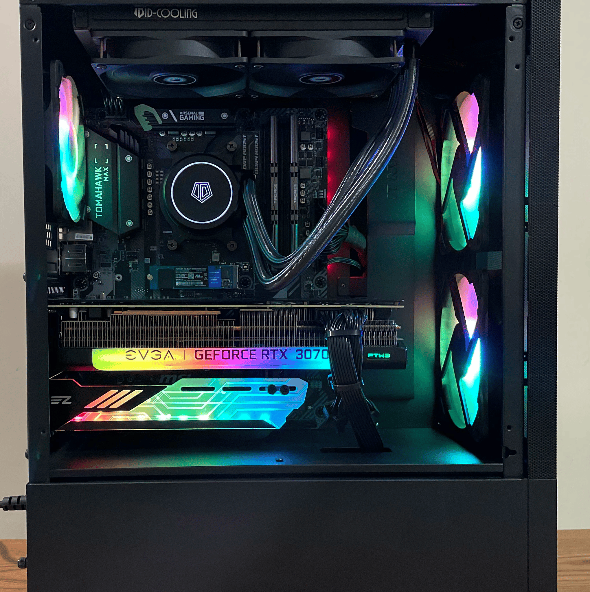 Sparkle ✨ , RTX 3070, Ryzen 7 3800x High-End Gaming PC 
