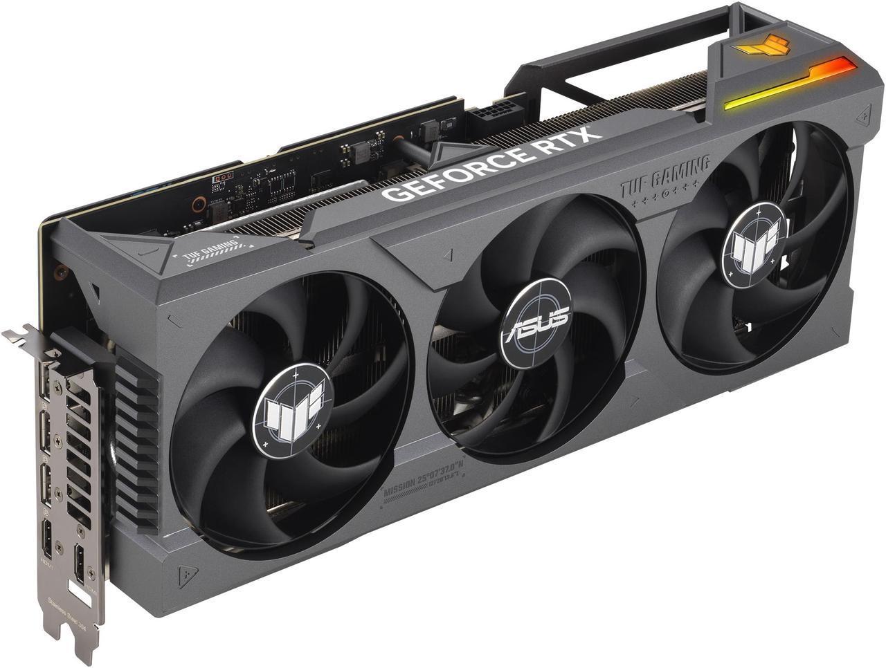 + New + ASUS TUF Gaming GeForce RTX 4090 OC Edition PCIe 4.0 24GB GDDR6X HDMI 2.1a DisplayPort 1.4a