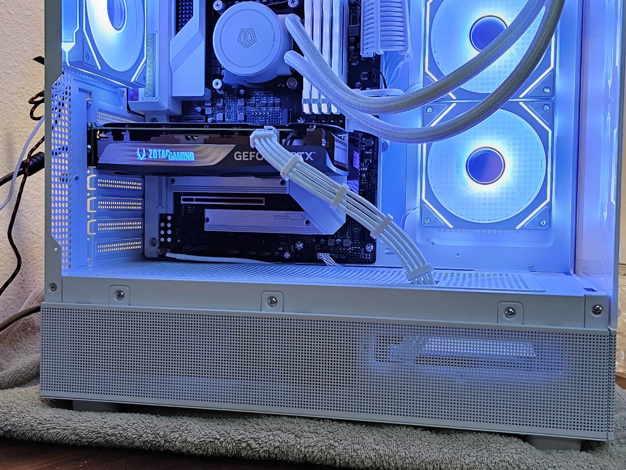 🌨SNOWSTORM🌨 RTX 4060 Ti | i9-10850K | 32GB DDR4 | GAMING PC | $1249