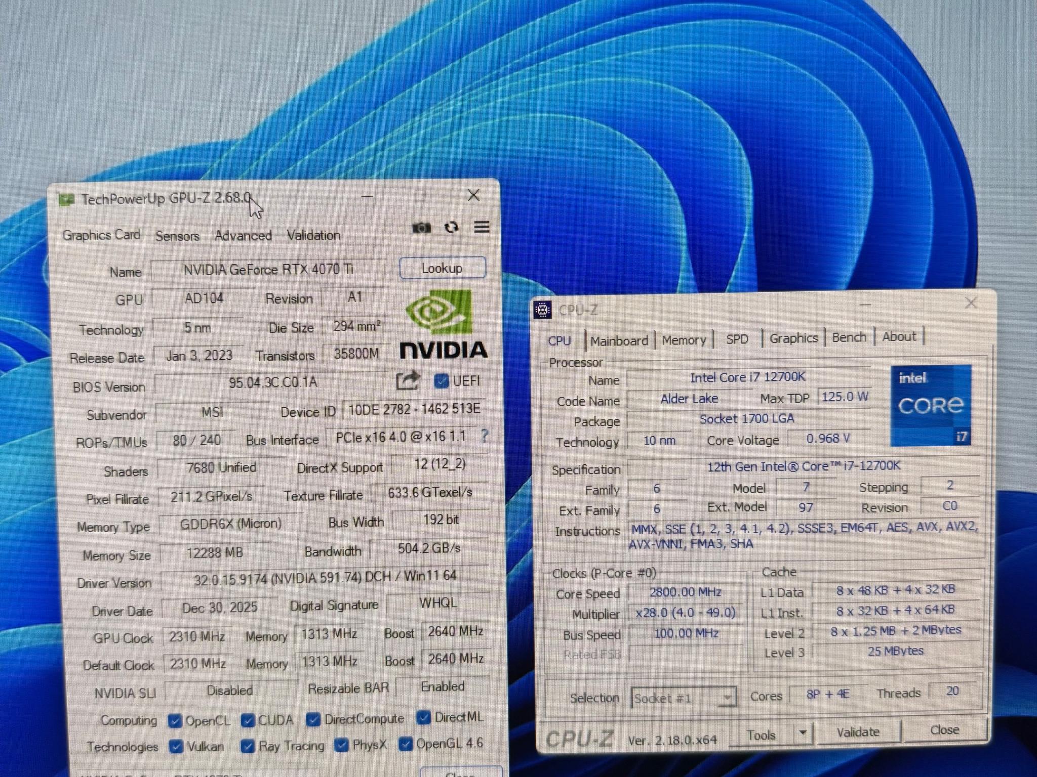 4070 Ti, Intel i7-12700k Gaming PC 1440p Overkill