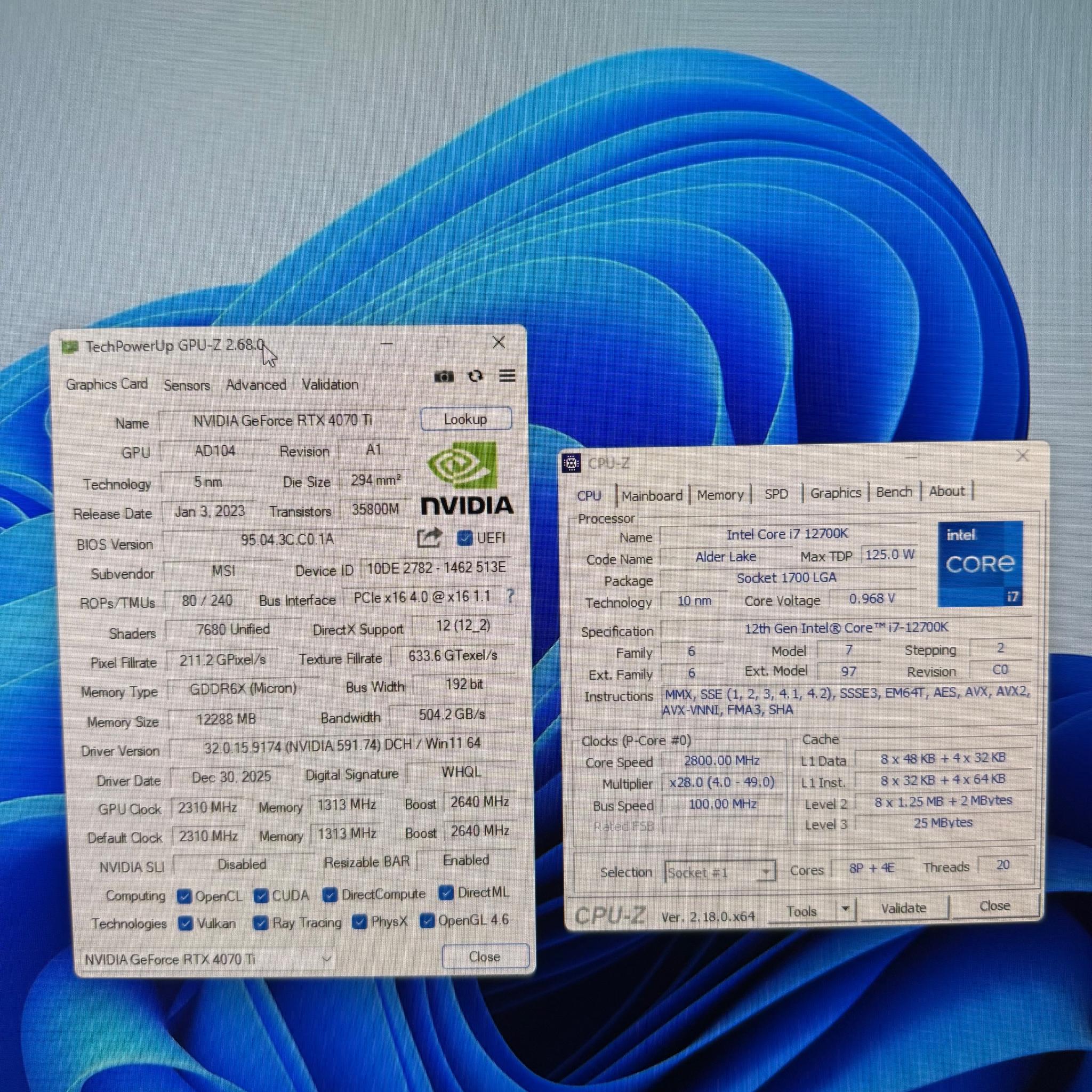4070 Ti, Intel i7-12700k Gaming PC 1440p Overkill