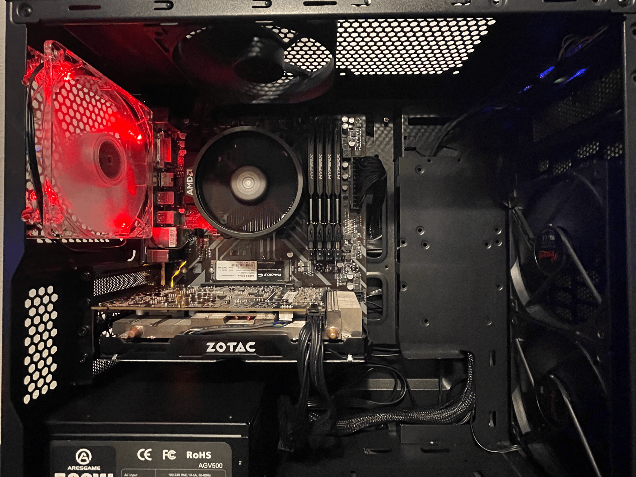 GTX 1060 6GB 32GB ram Ryzen 7 1700x