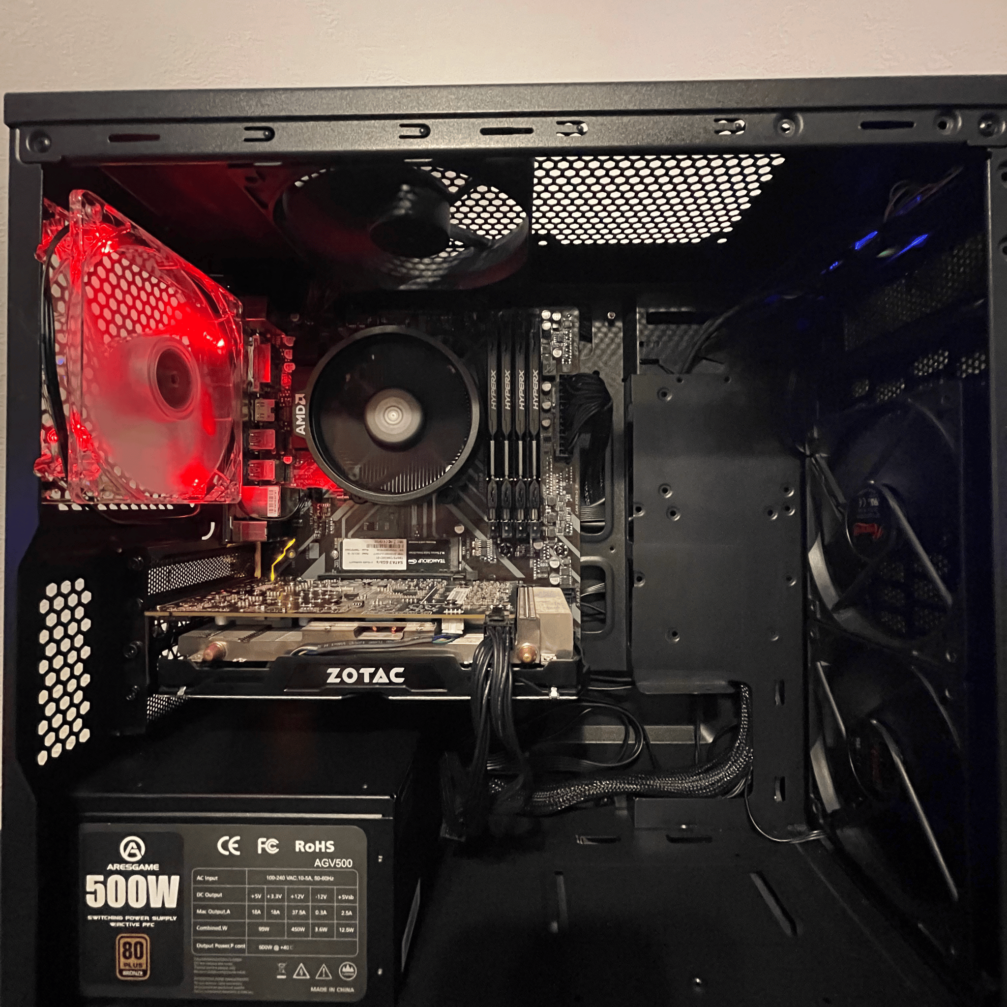 GTX 1060 6GB 32GB ram Ryzen 7 1700x