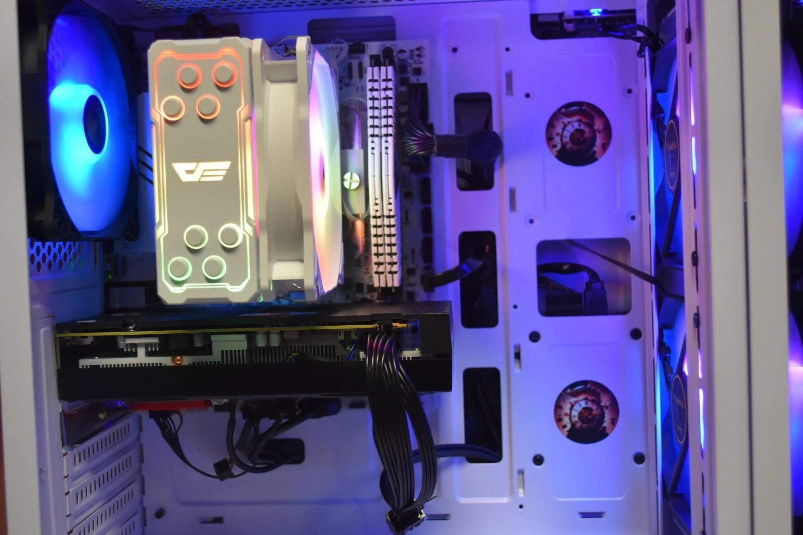 Gaming PC RYZEN 5 5500 Ram 16GB GPU Radeon RX5500 8GB 1 TB SSD+ Built in Wi-fi + Extras