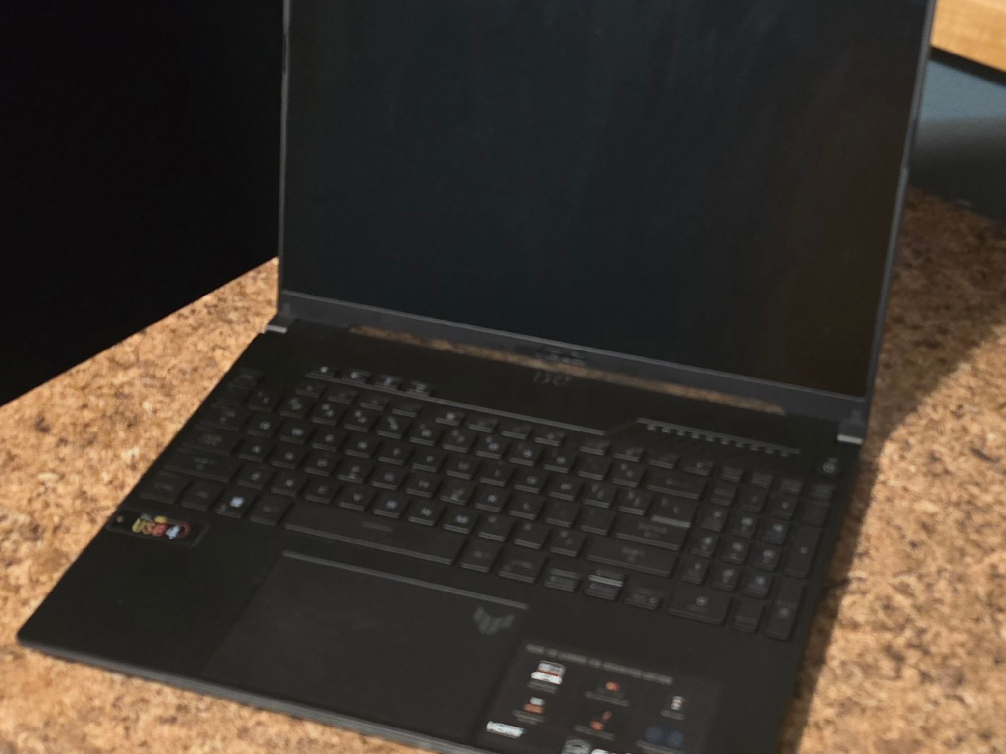 ASUS TUF 16" gaming laptop