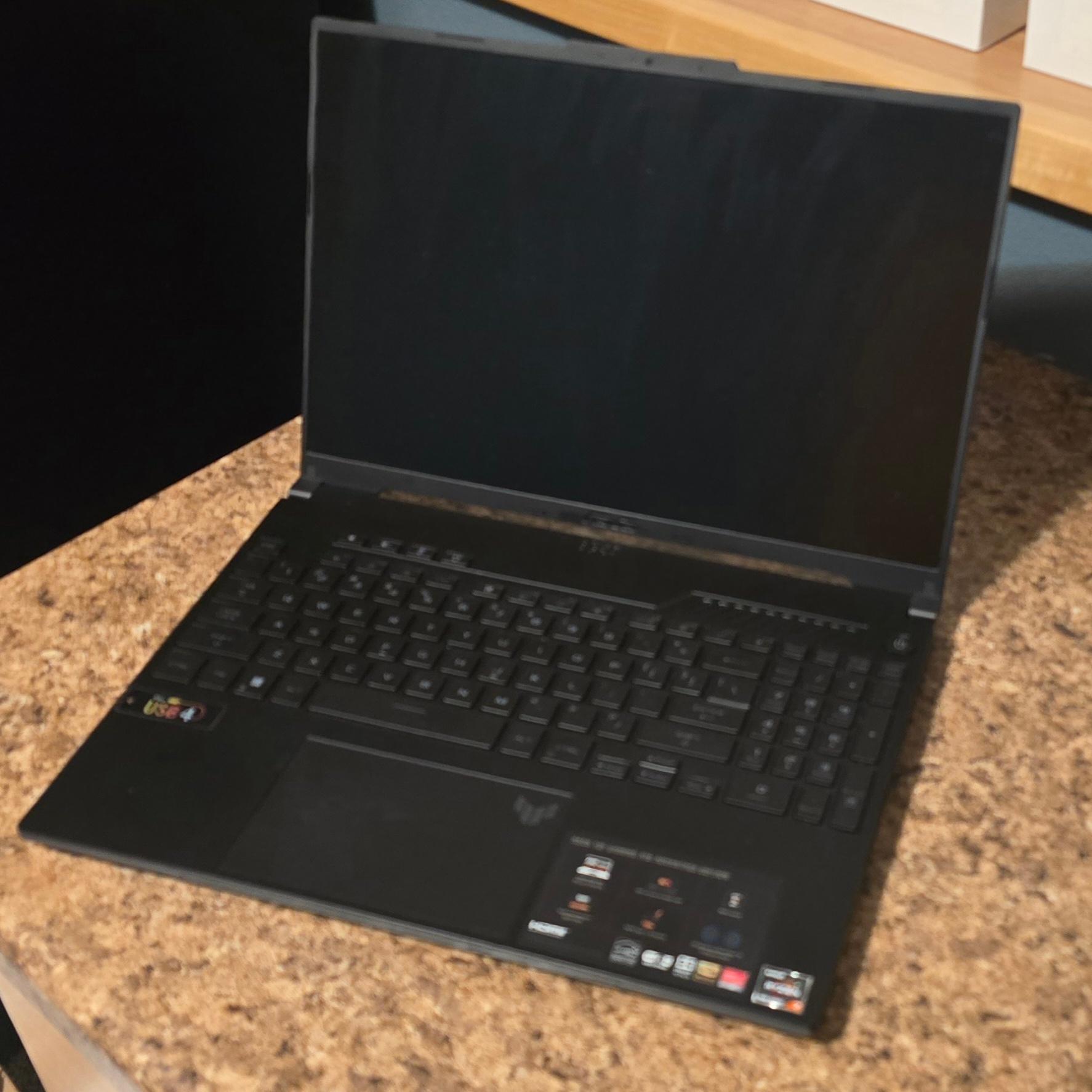ASUS TUF 16" gaming laptop