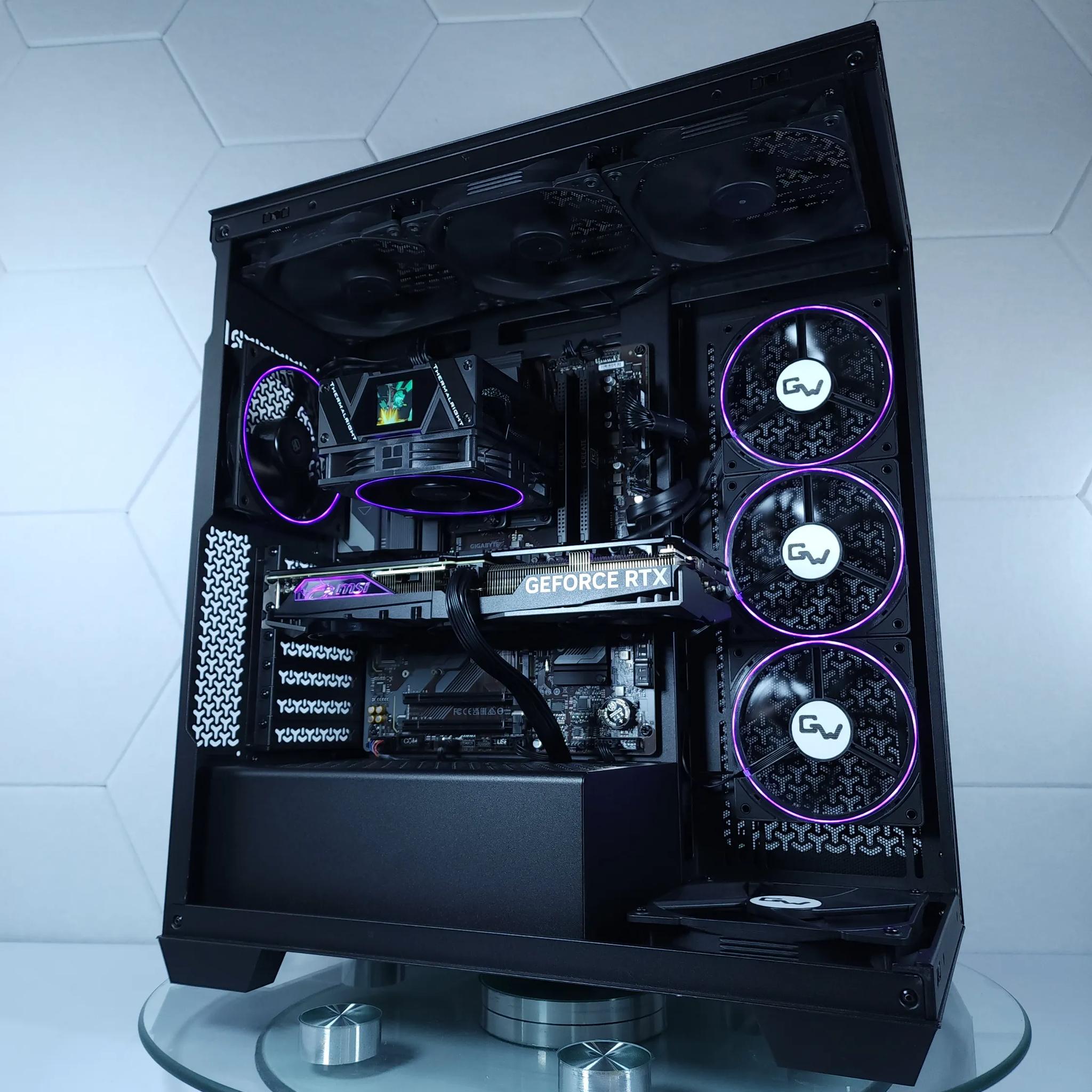 💜RTX 4070●Core i5 13600K●1440p Gaming Computer
