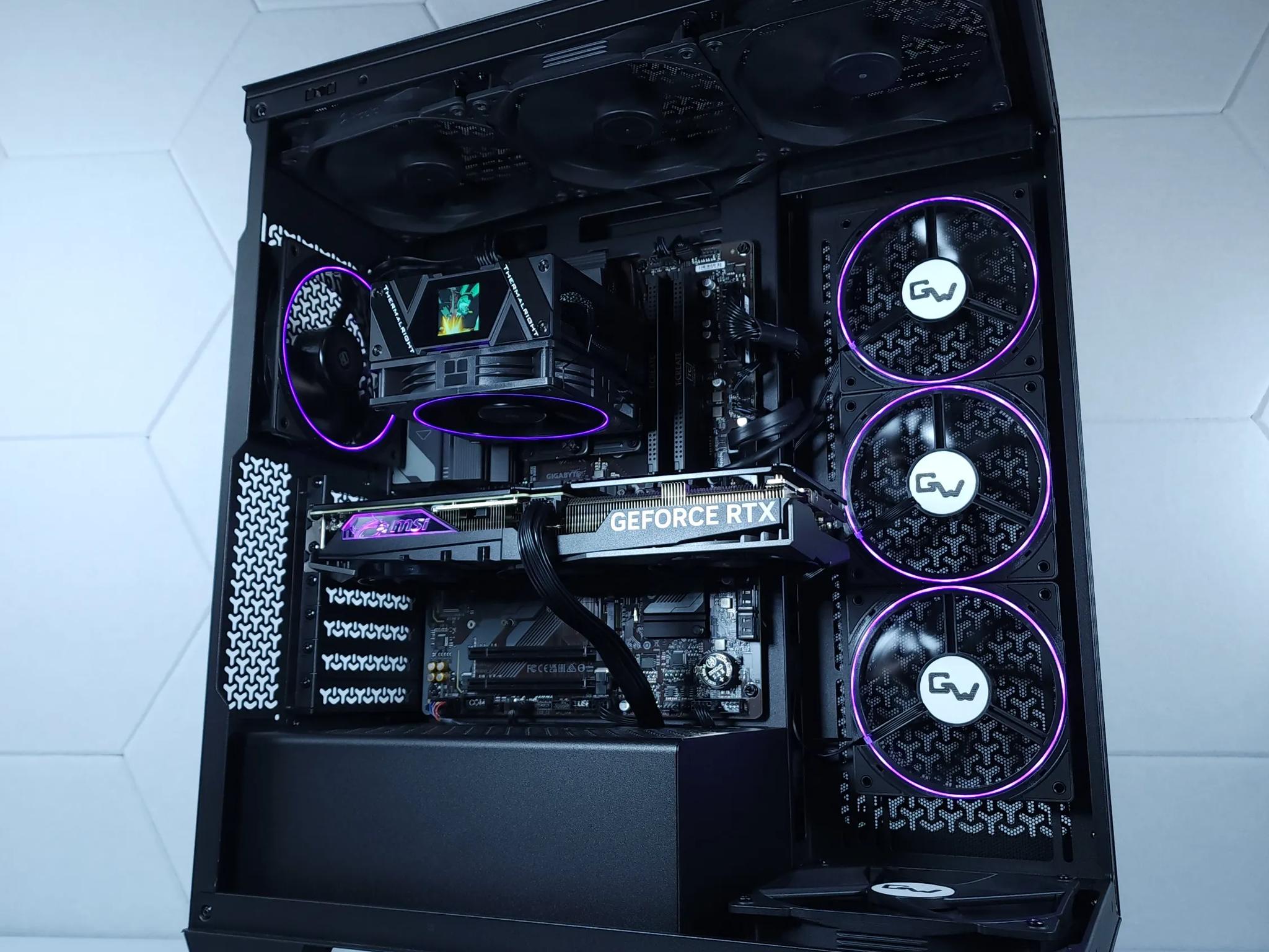 💜RTX 4070●Core i5 13600K●1440p Gaming Computer