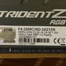 G.SKILL Trident Z RGB Series DDR4 RAM 32GB (2x16GB) Intel AMD Desktop Memory RAM