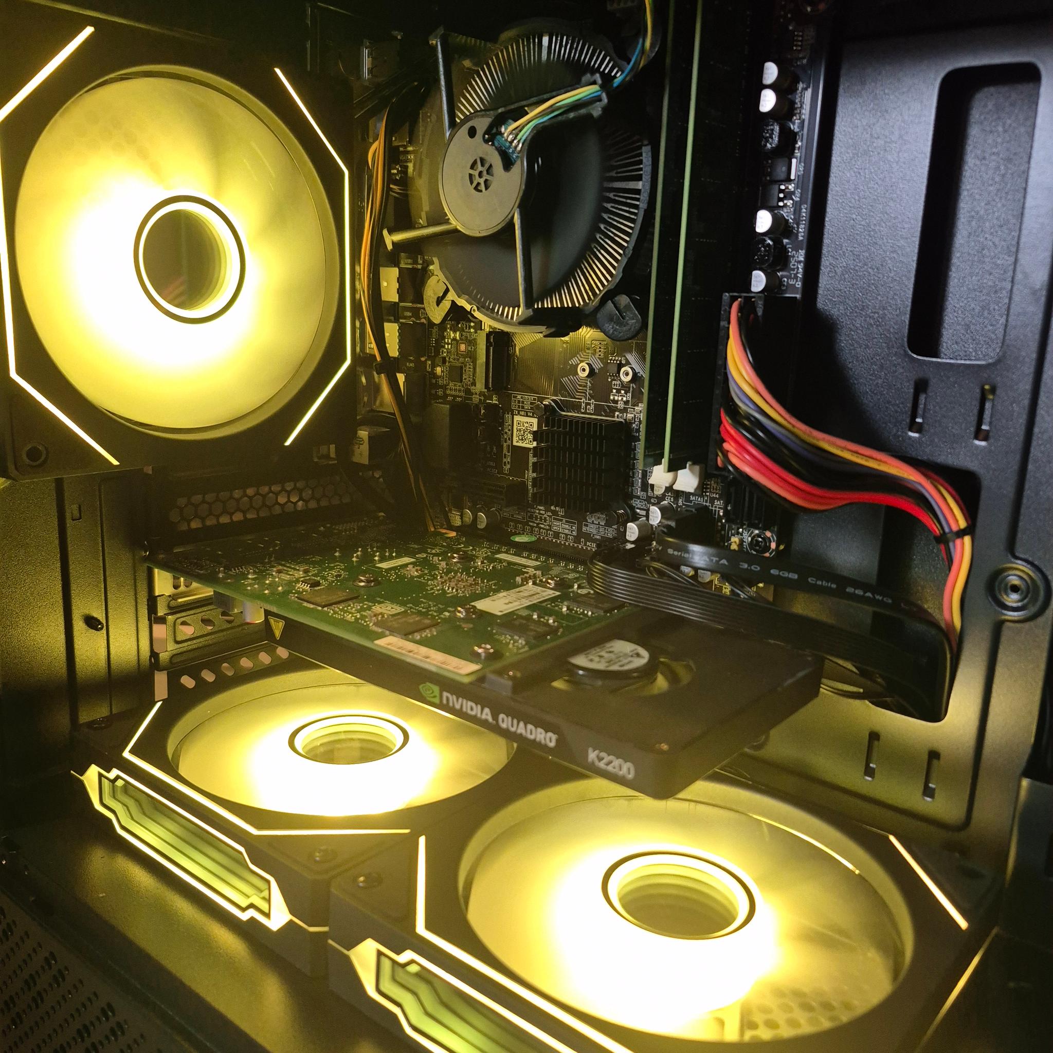 Copy of SCRATBusget Aquarium Build | i5-4570, 16GB RAM, Nvidia K2200 4GB, 512GB SSD, Win10