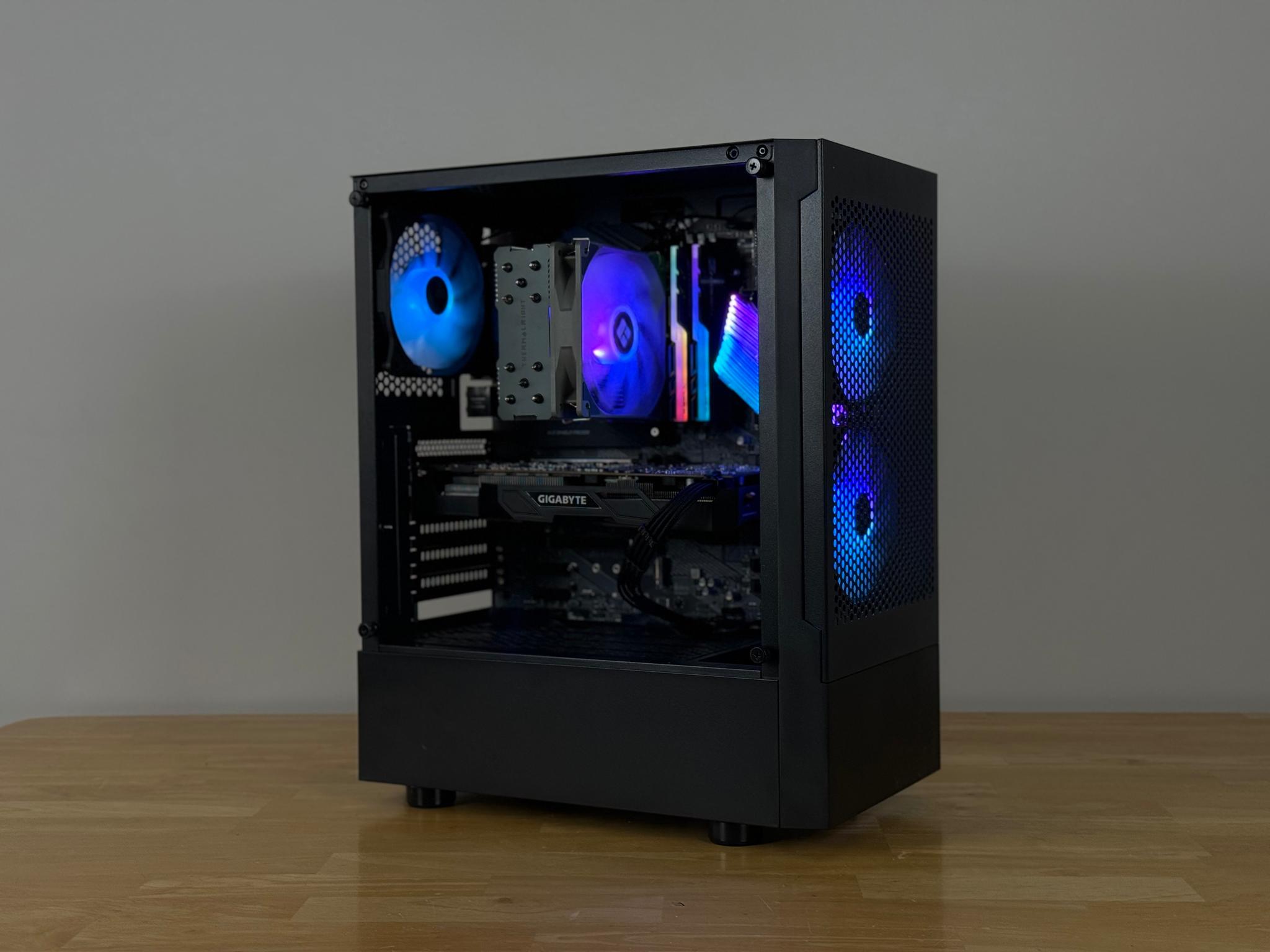 RGB OVERLOAD Intel i5 10400F GTX 1070 1TB Gaming/Streaming PC